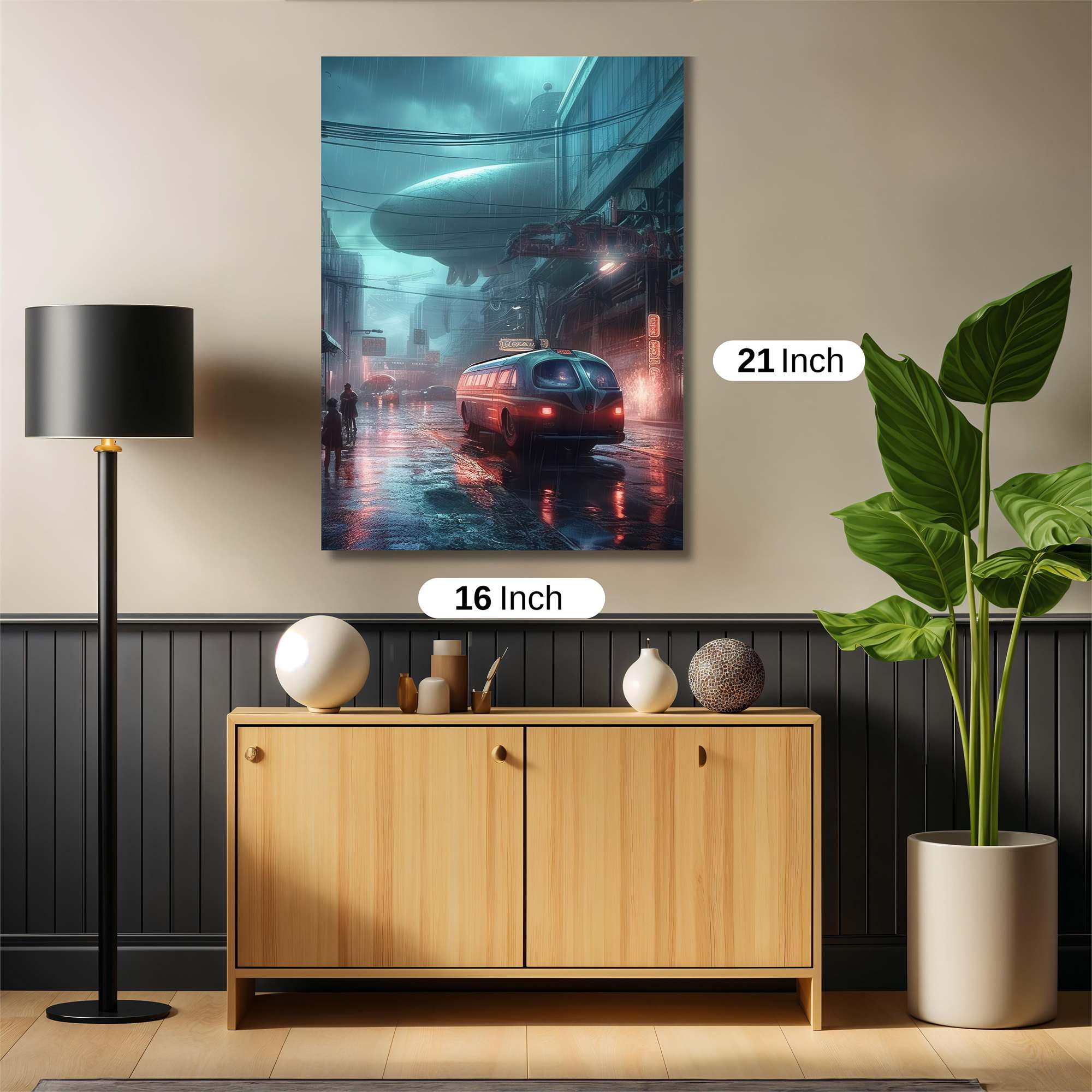 Zeppelin Gloom Safe Wall Magnetic / M