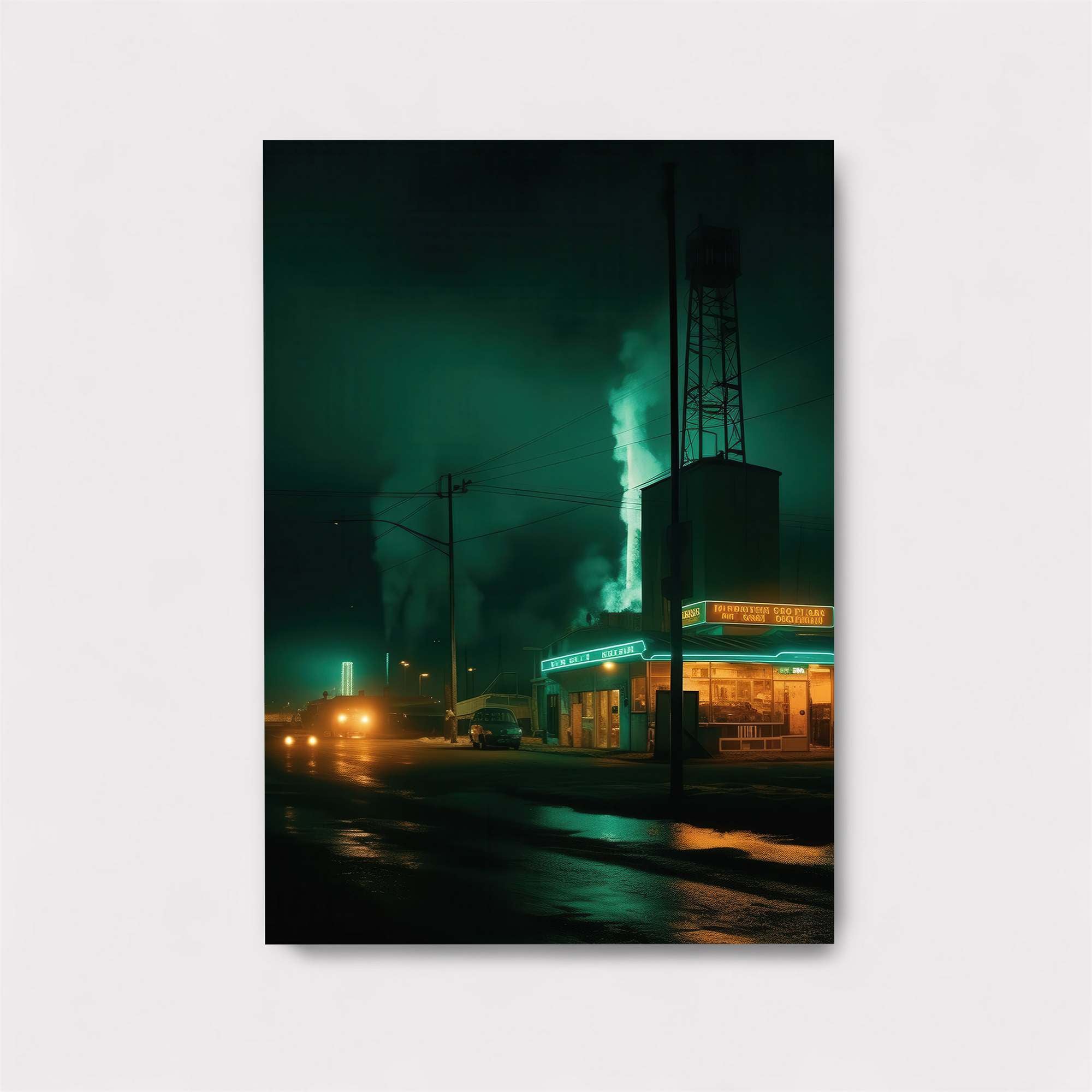 Diner Eerie Safe Wall Magnetic / M