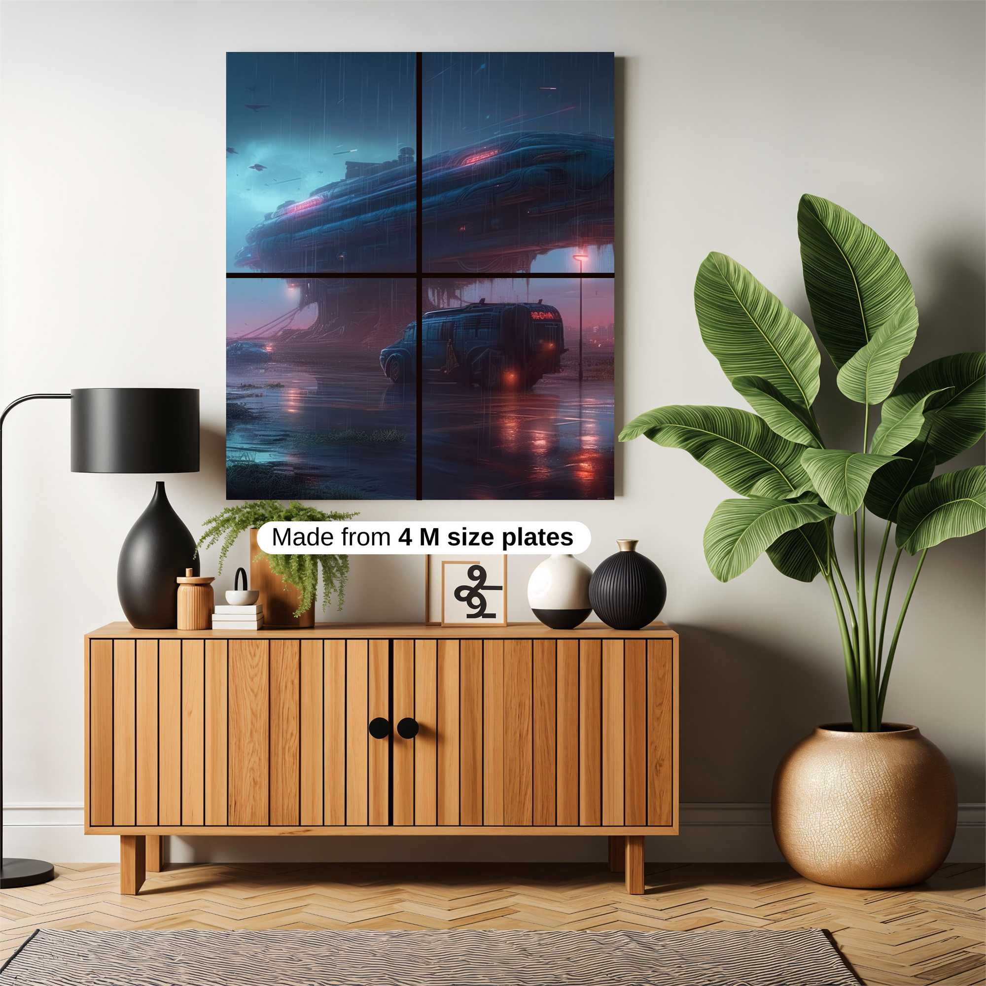 Spaceship Gloom Safe Wall Magnetic / M
