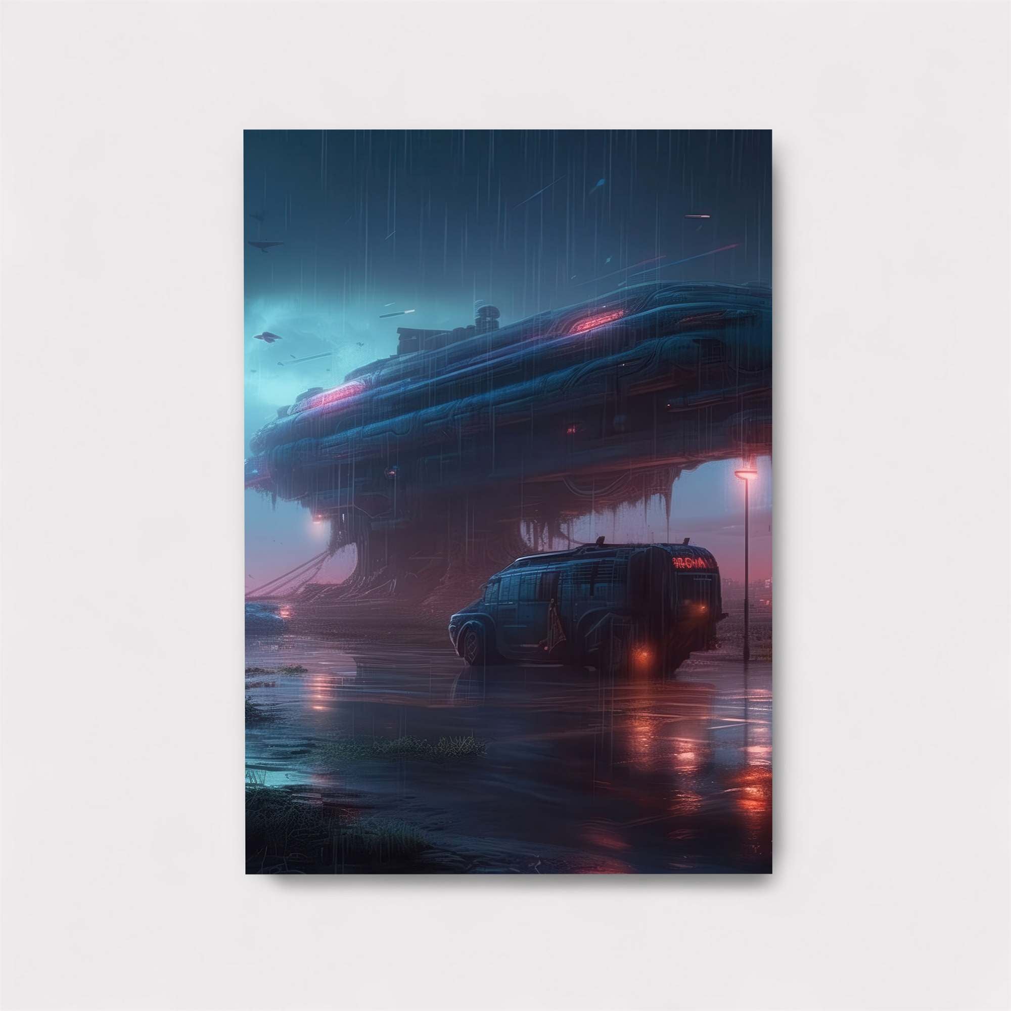 Spaceship Gloom Safe Wall Magnetic / M