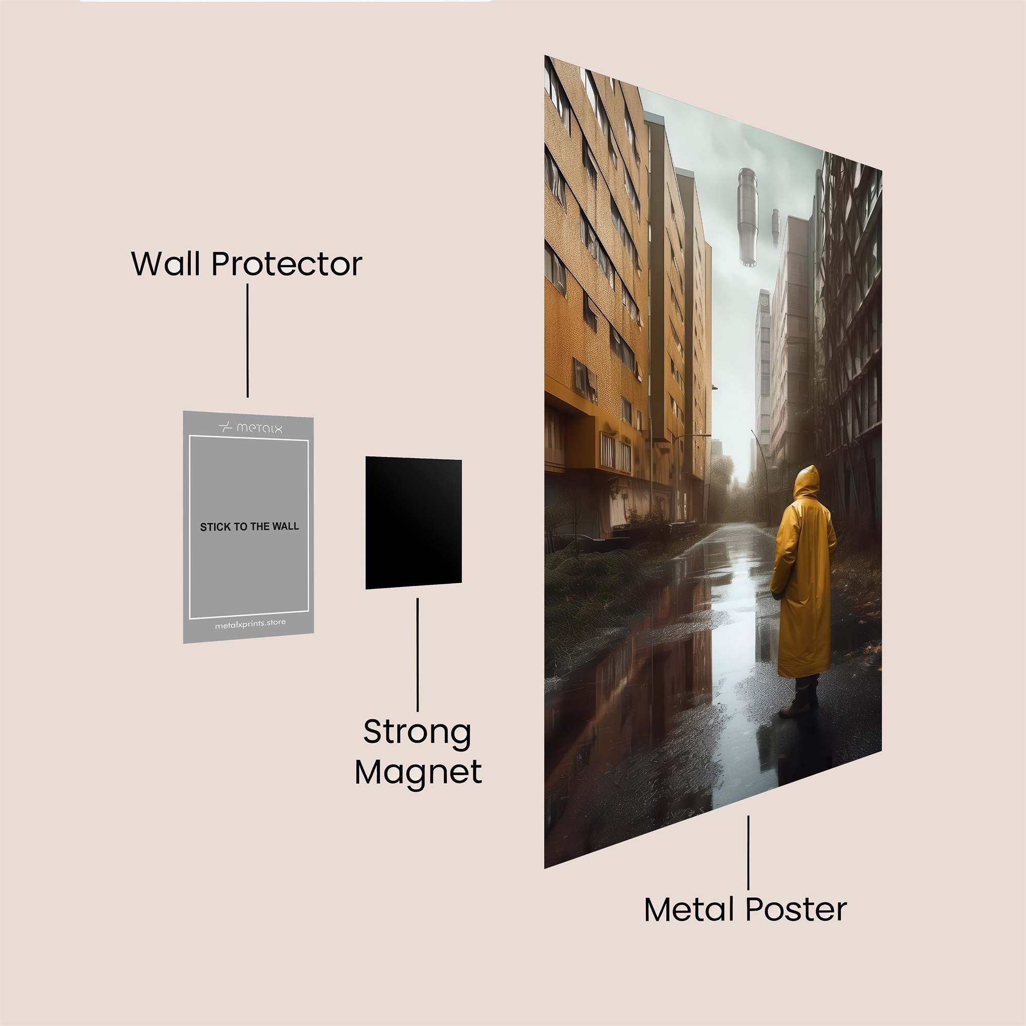 Monolith Mystery Safe Wall Magnetic / M