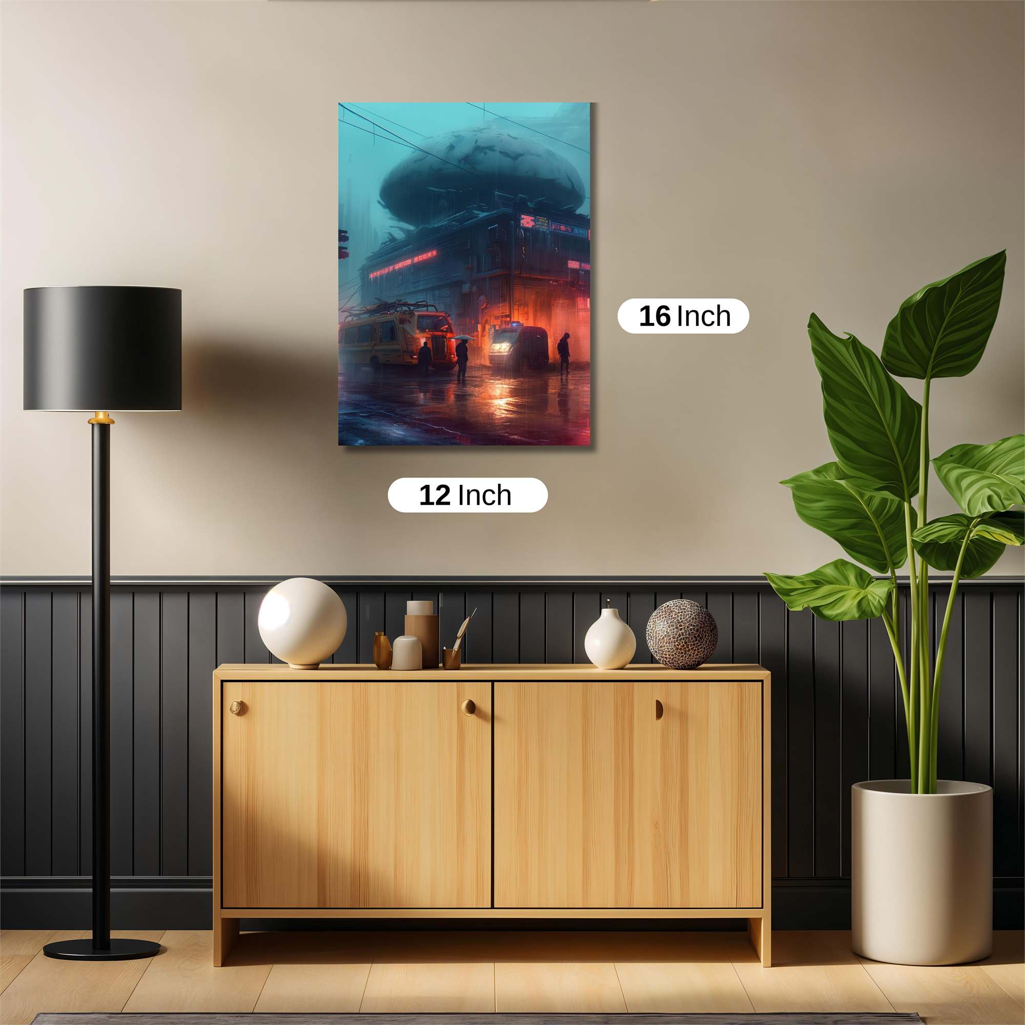 Cyberpunk Gloom Safe Wall Magnetic / M
