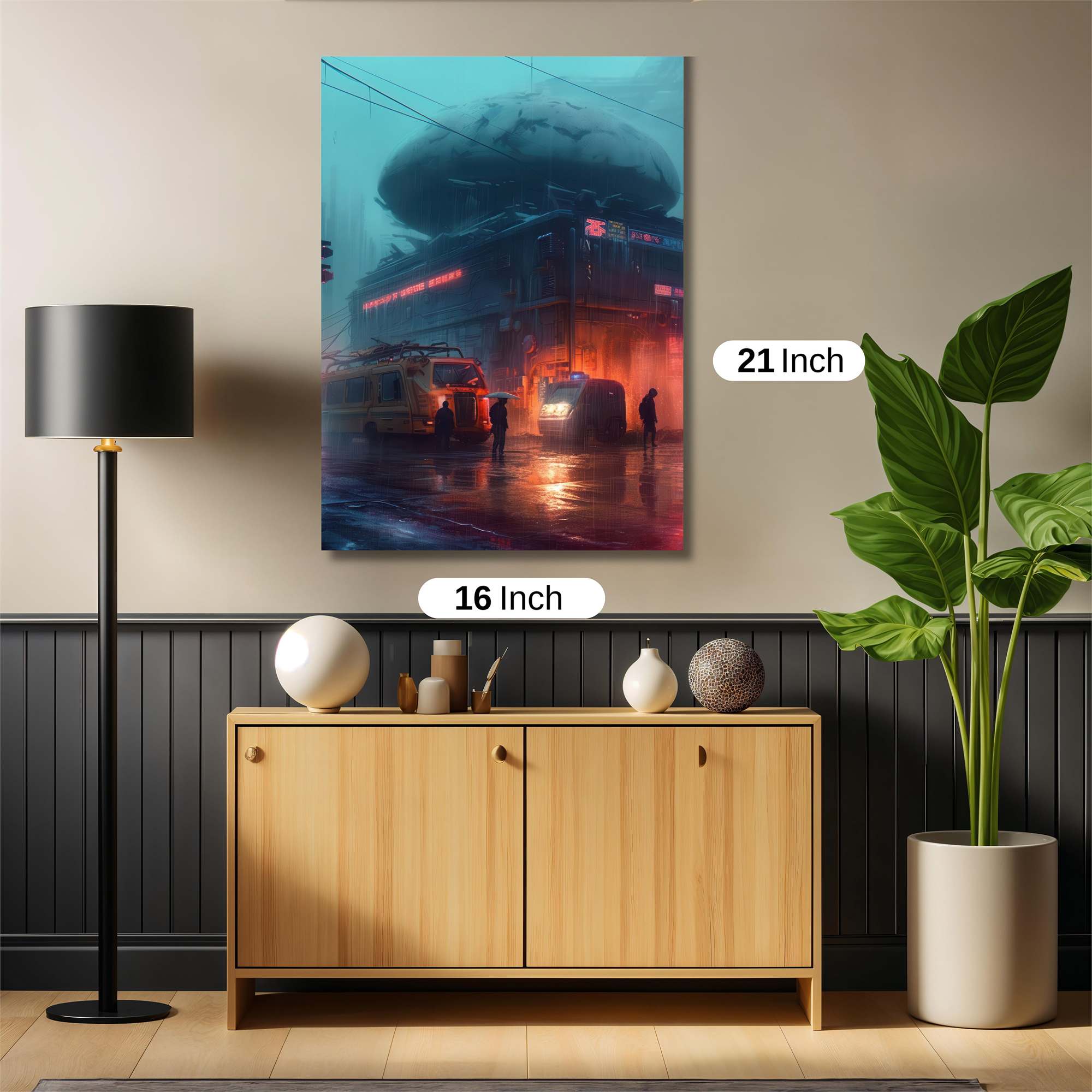 Cyberpunk Gloom Safe Wall Magnetic / M