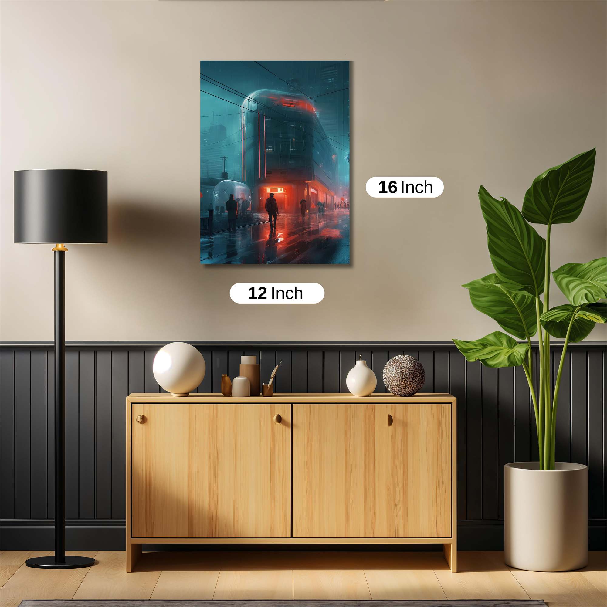 Cyberpunk Gloom Safe Wall Magnetic / M