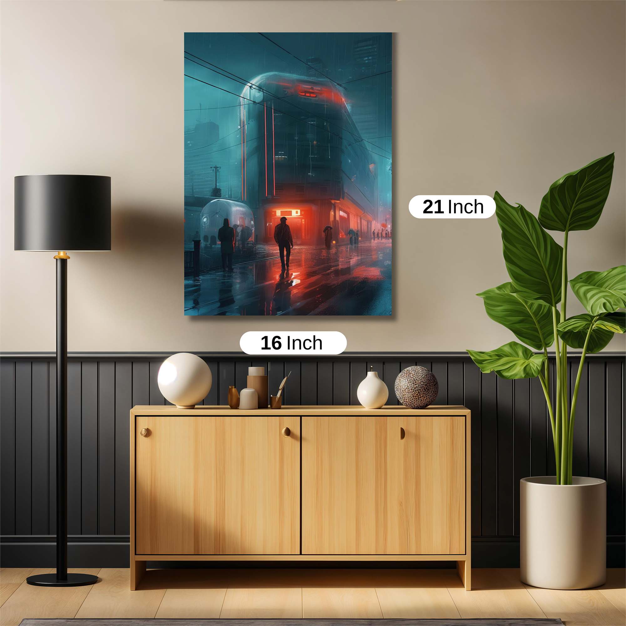 Cyberpunk Gloom Safe Wall Magnetic / M