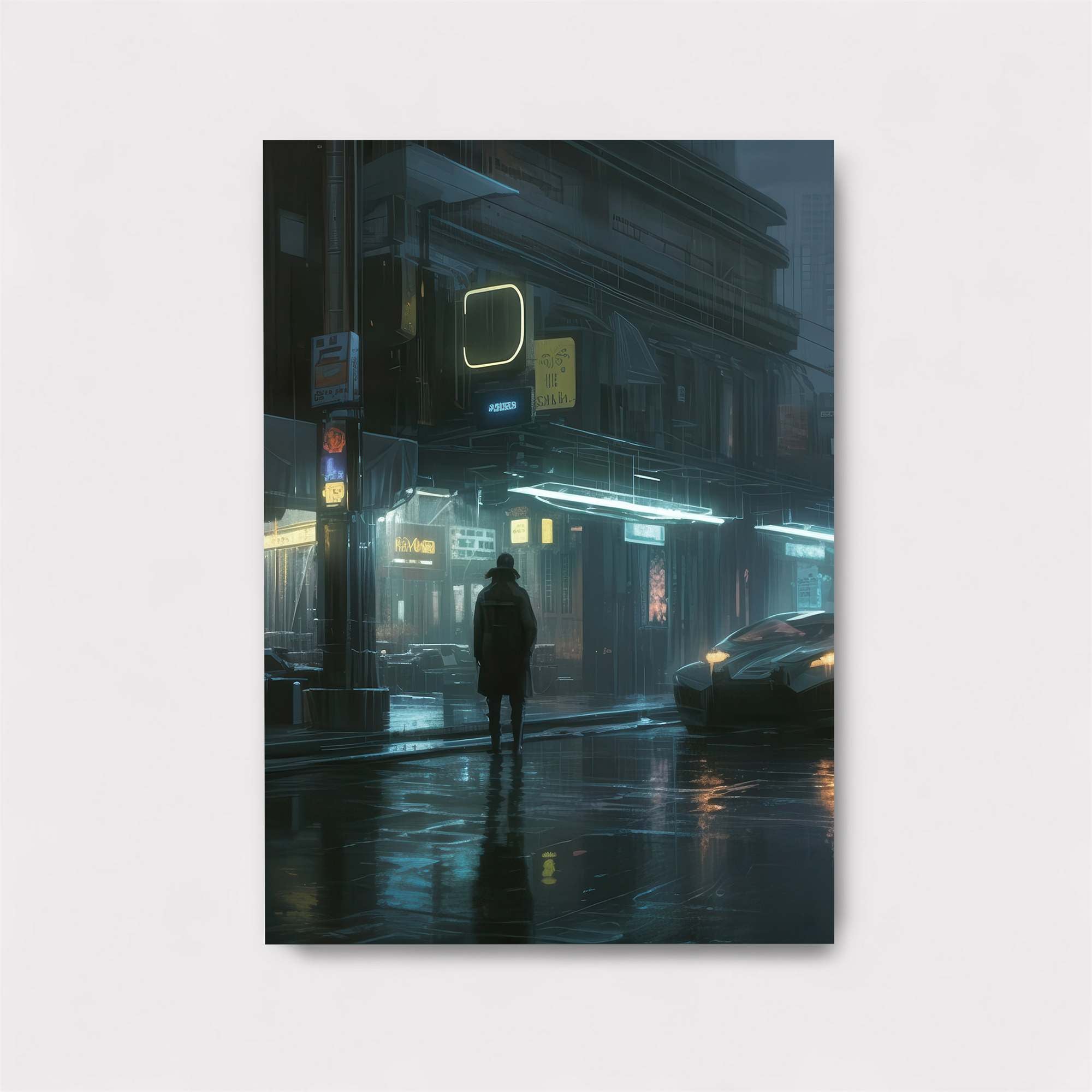 Neon Solitude Safe Wall Magnetic / M