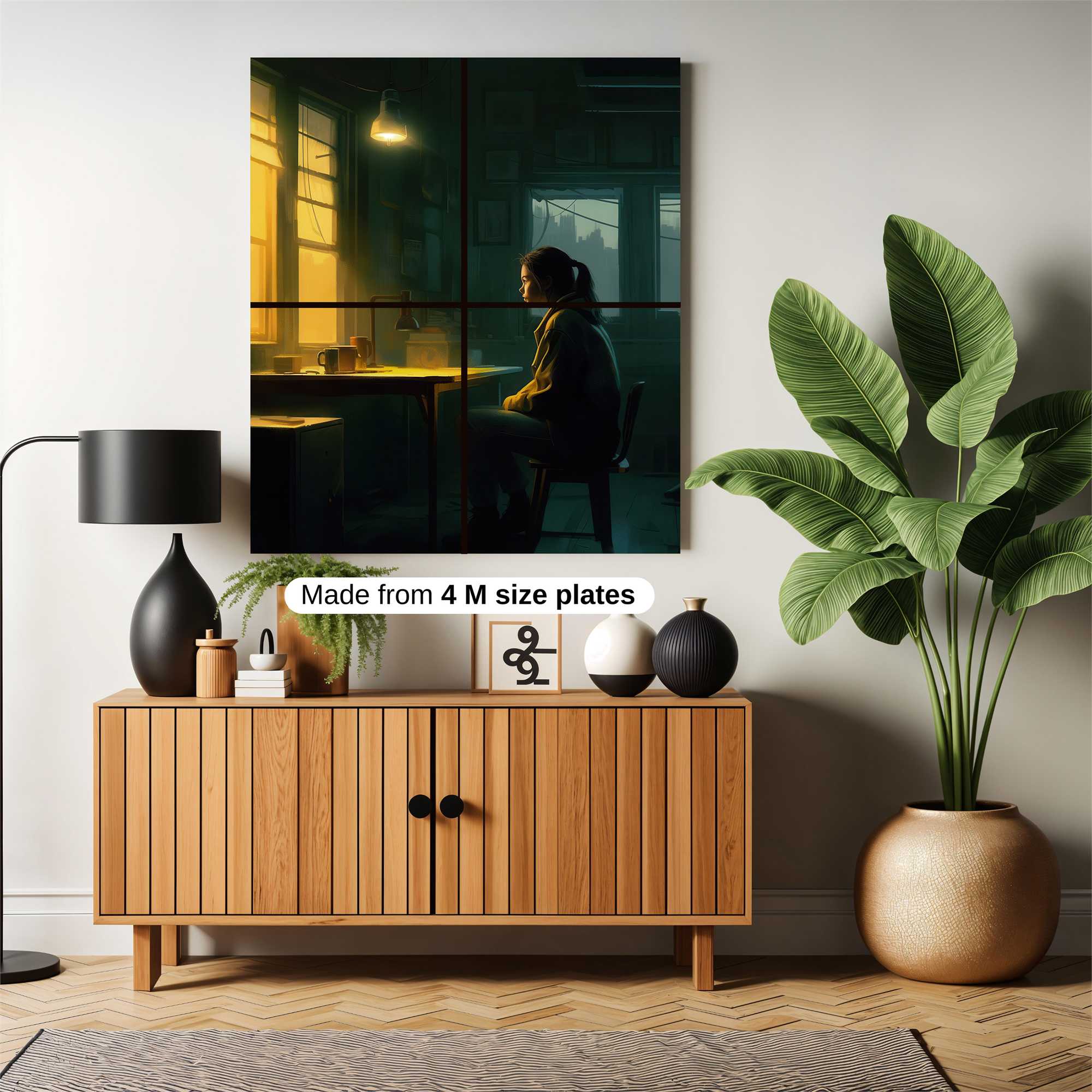 Night Contemplation Safe Wall Magnetic / M
