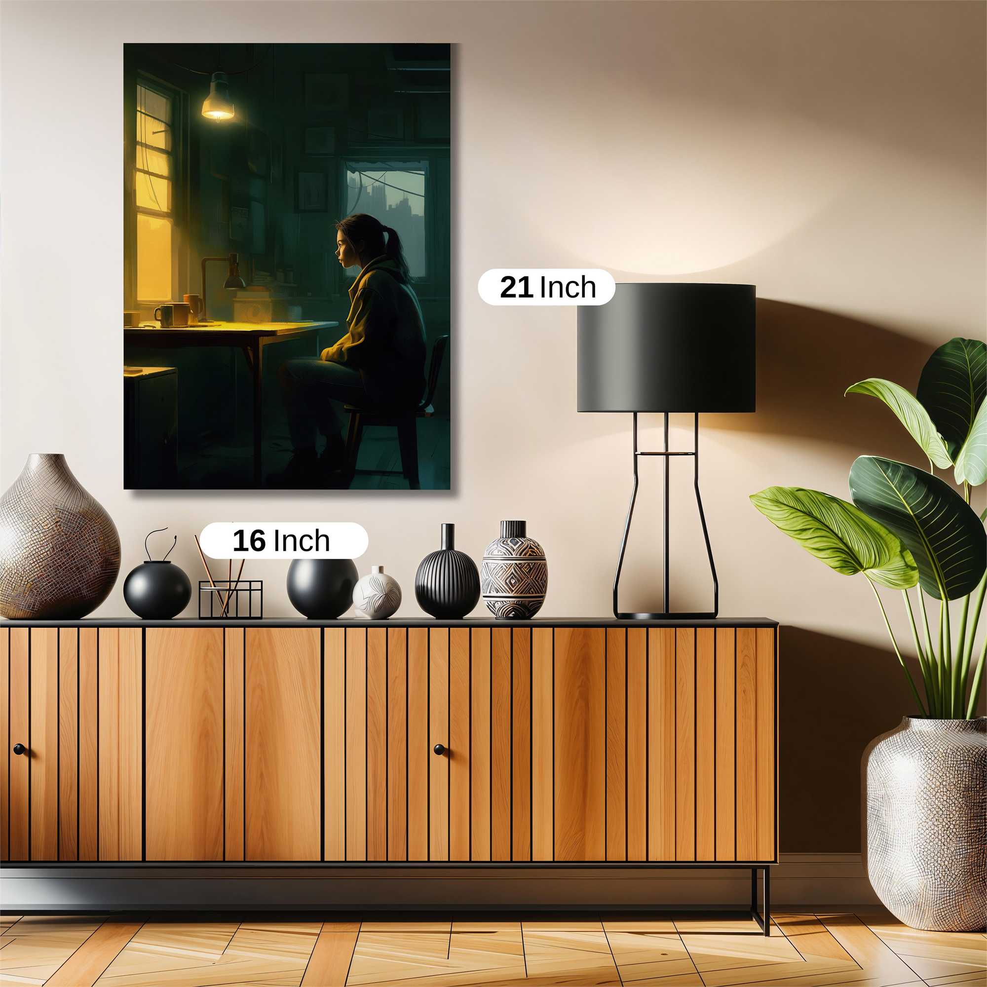 Night Contemplation Safe Wall Magnetic / M