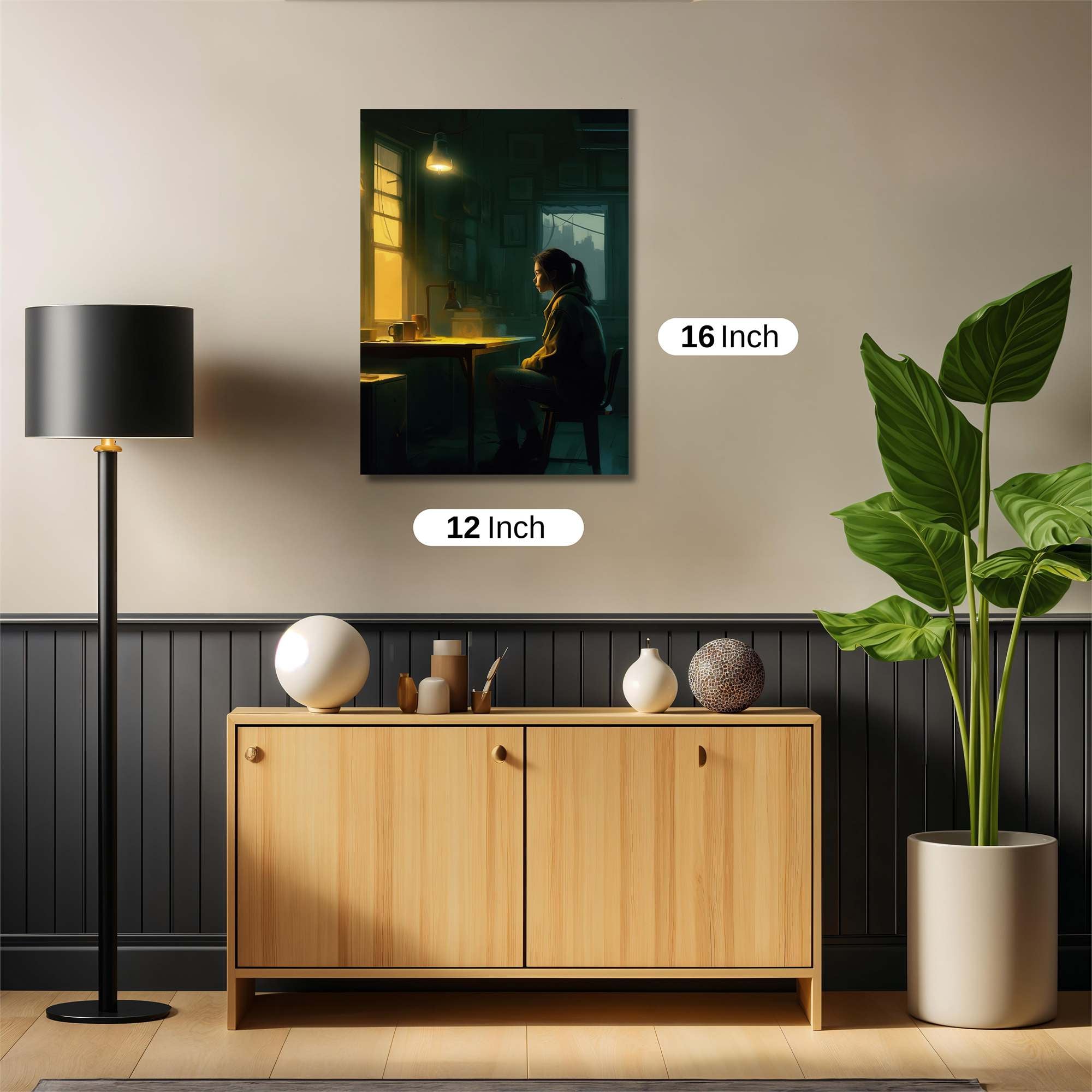 Night Contemplation Safe Wall Magnetic / M