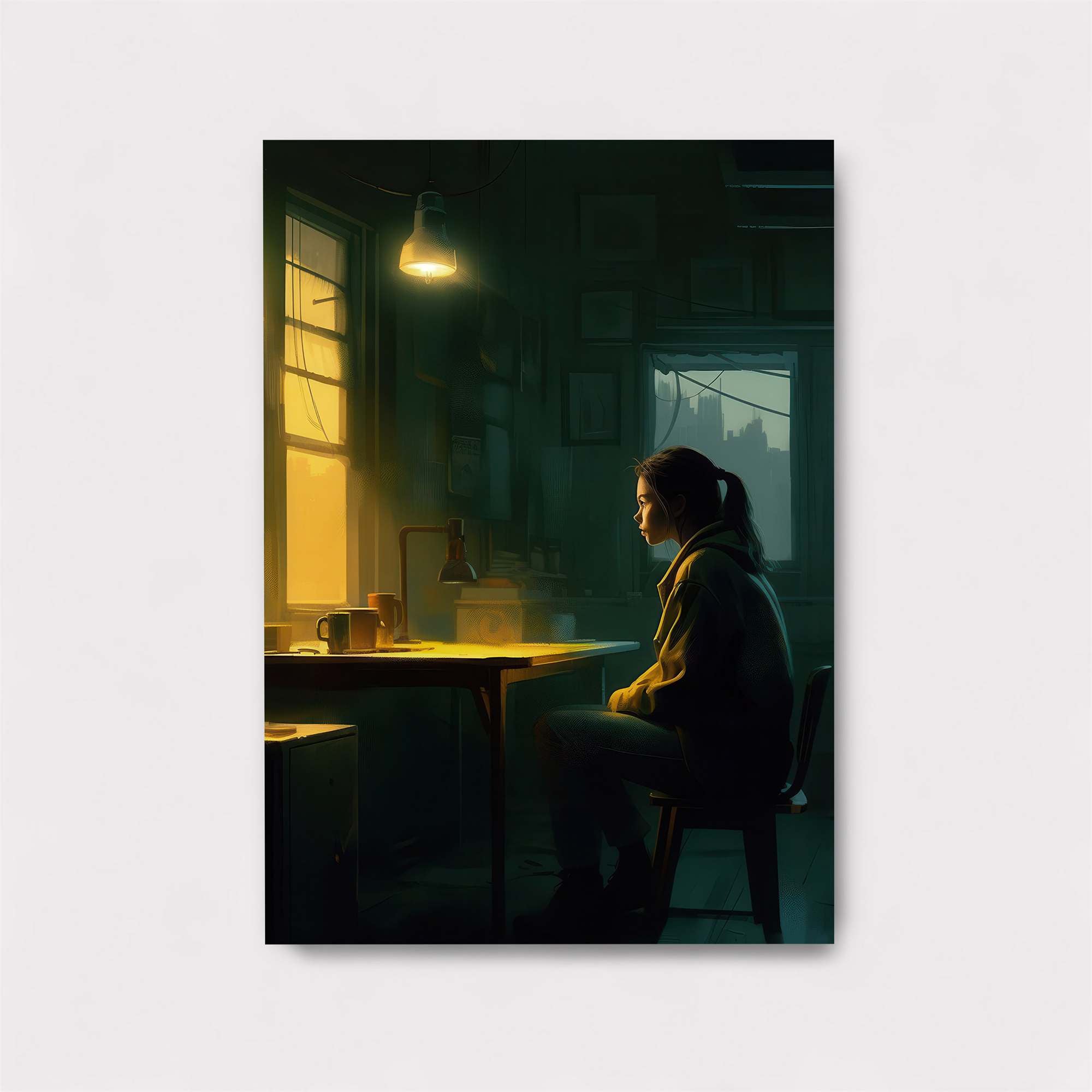 Night Contemplation Safe Wall Magnetic / M