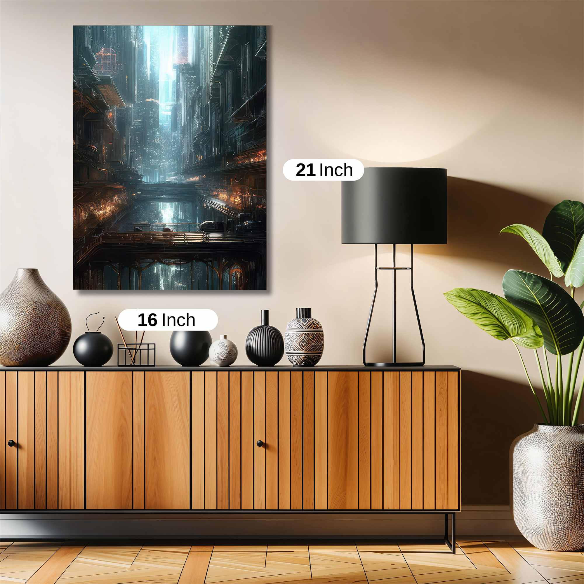 Forest Serenity Safe Wall Magnetic / M