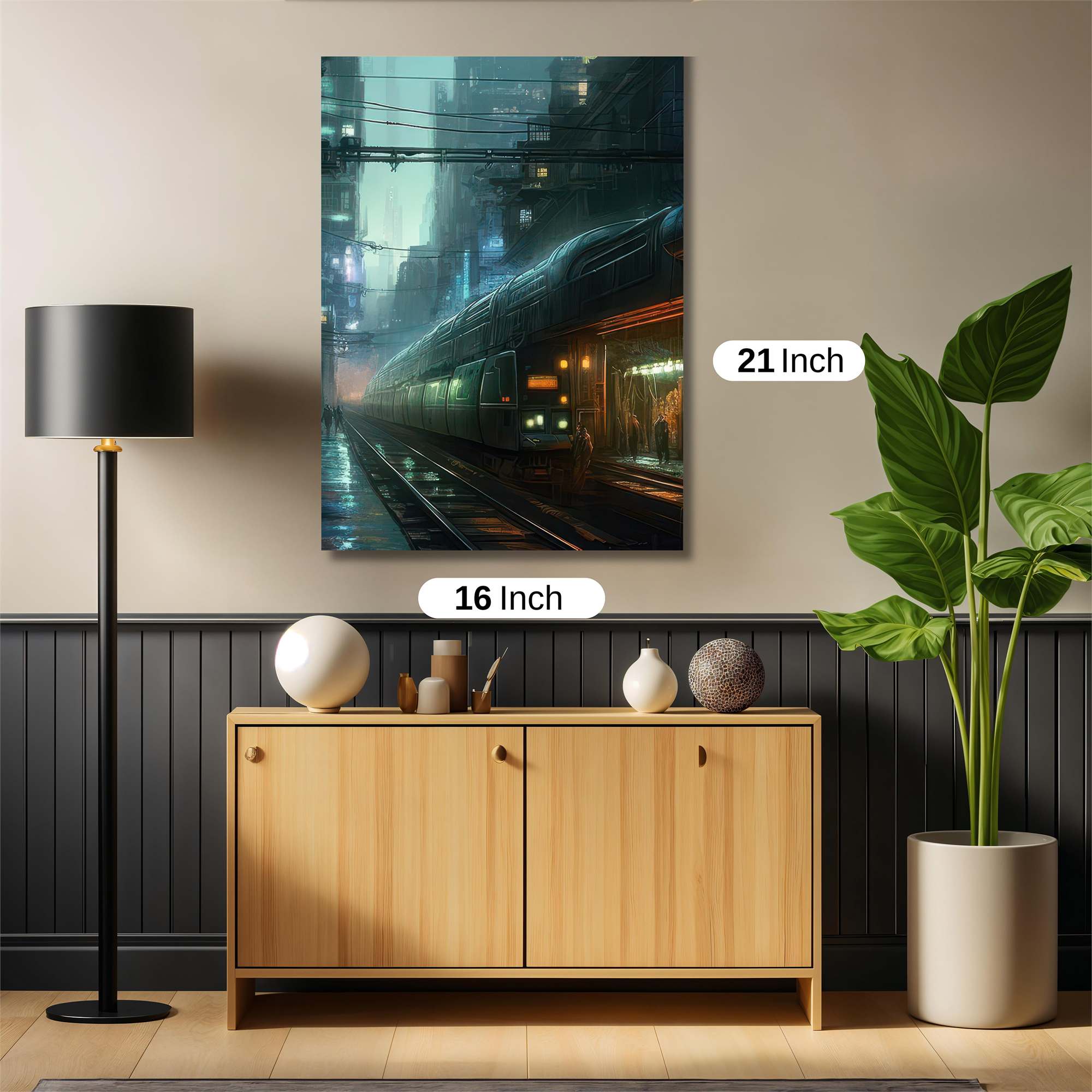 Mountain Serenity Safe Wall Magnetic / M