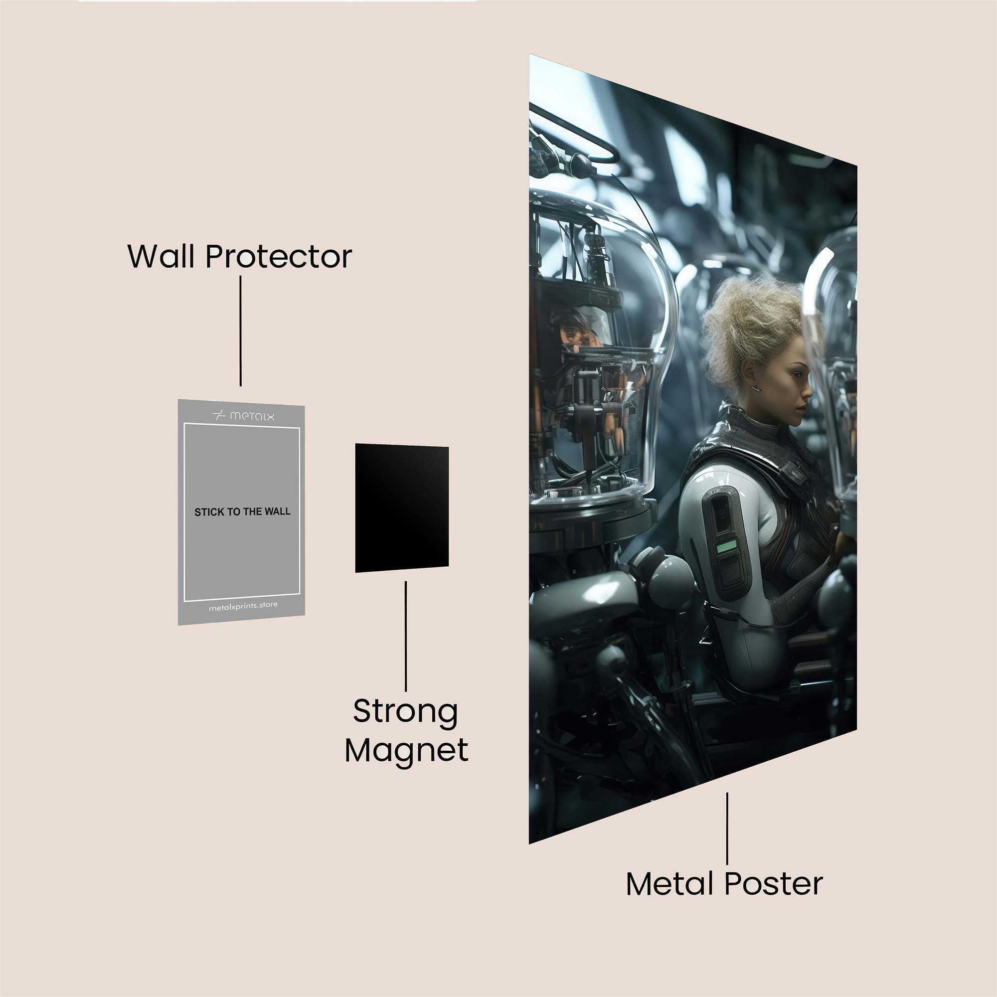 Pilot Serene Safe Wall Magnetic / M