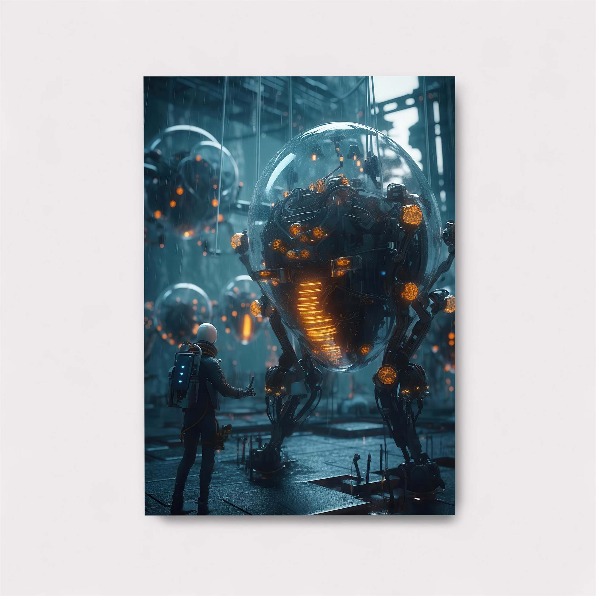 Droid Odyssey Safe Wall Magnetic / M