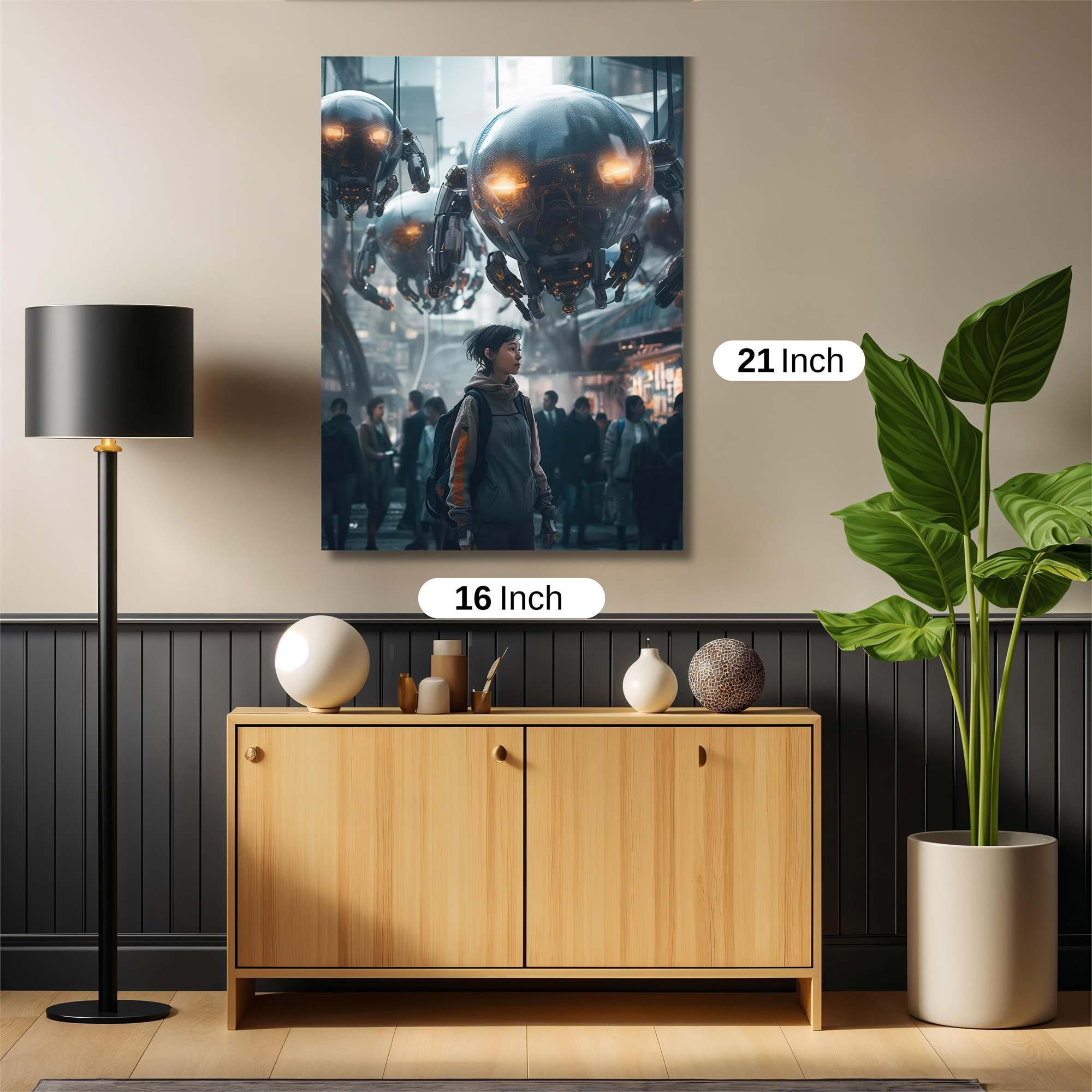 Robots Emerge Safe Wall Magnetic / M