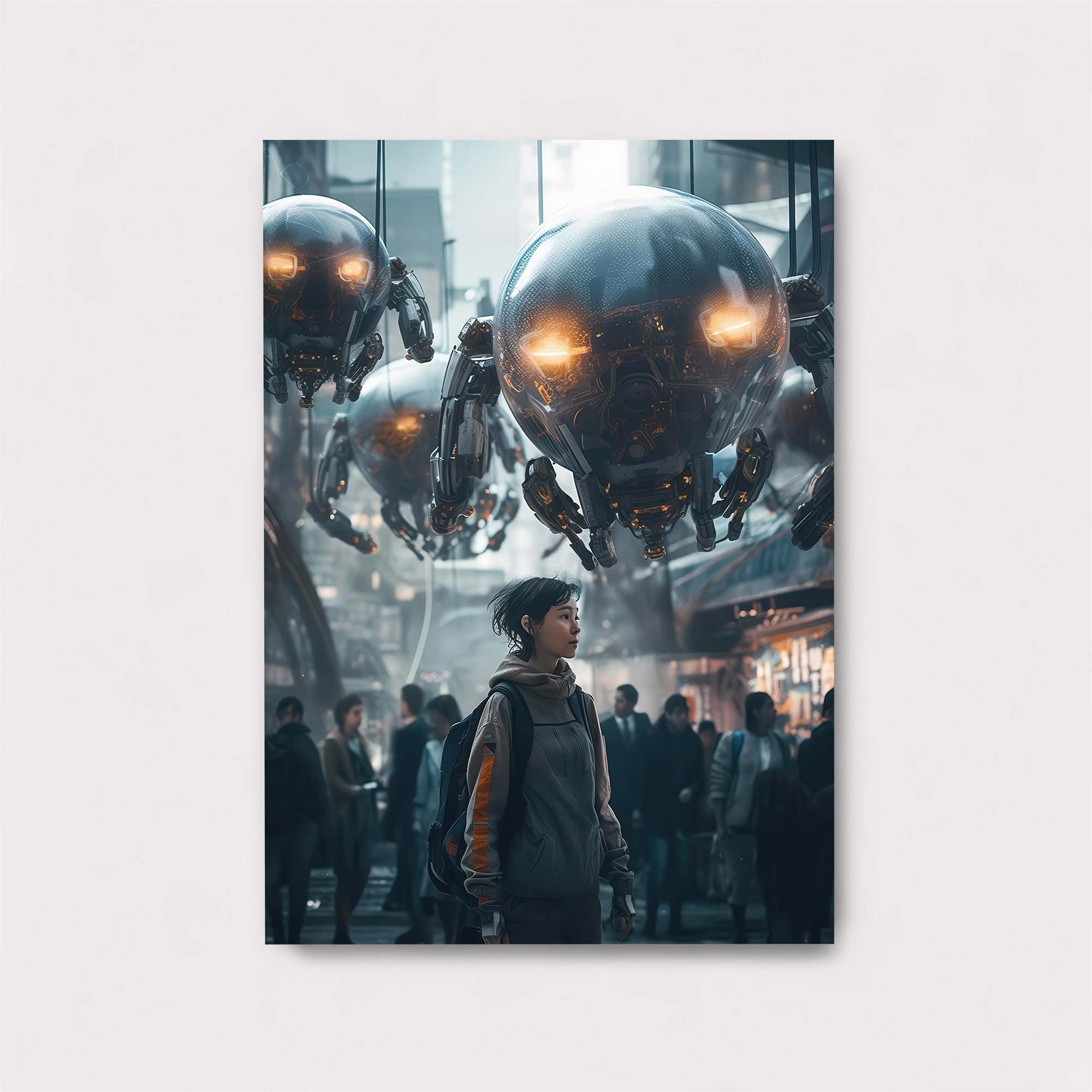 Robots Emerge Safe Wall Magnetic / M