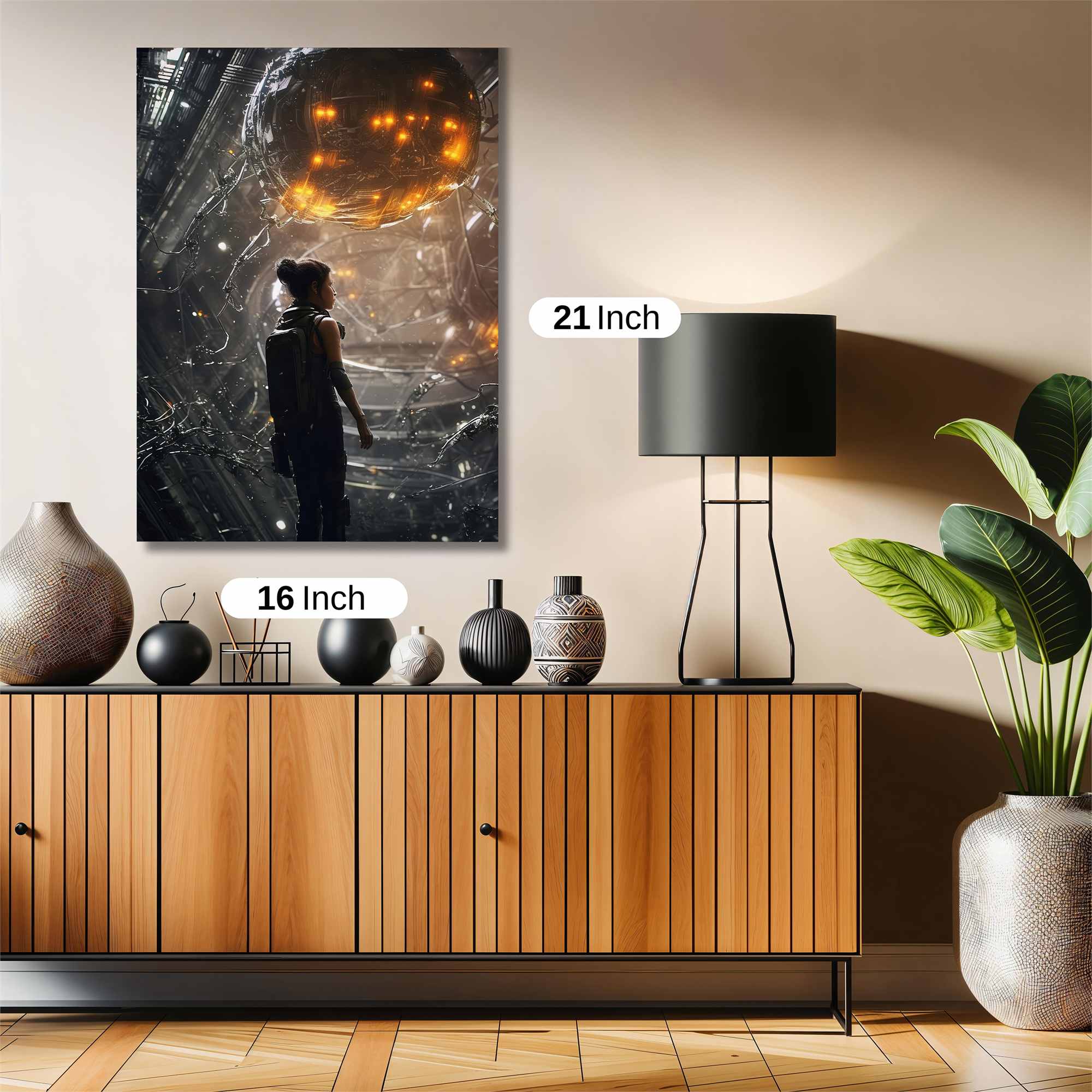 Sphere Awe Safe Wall Magnetic / M