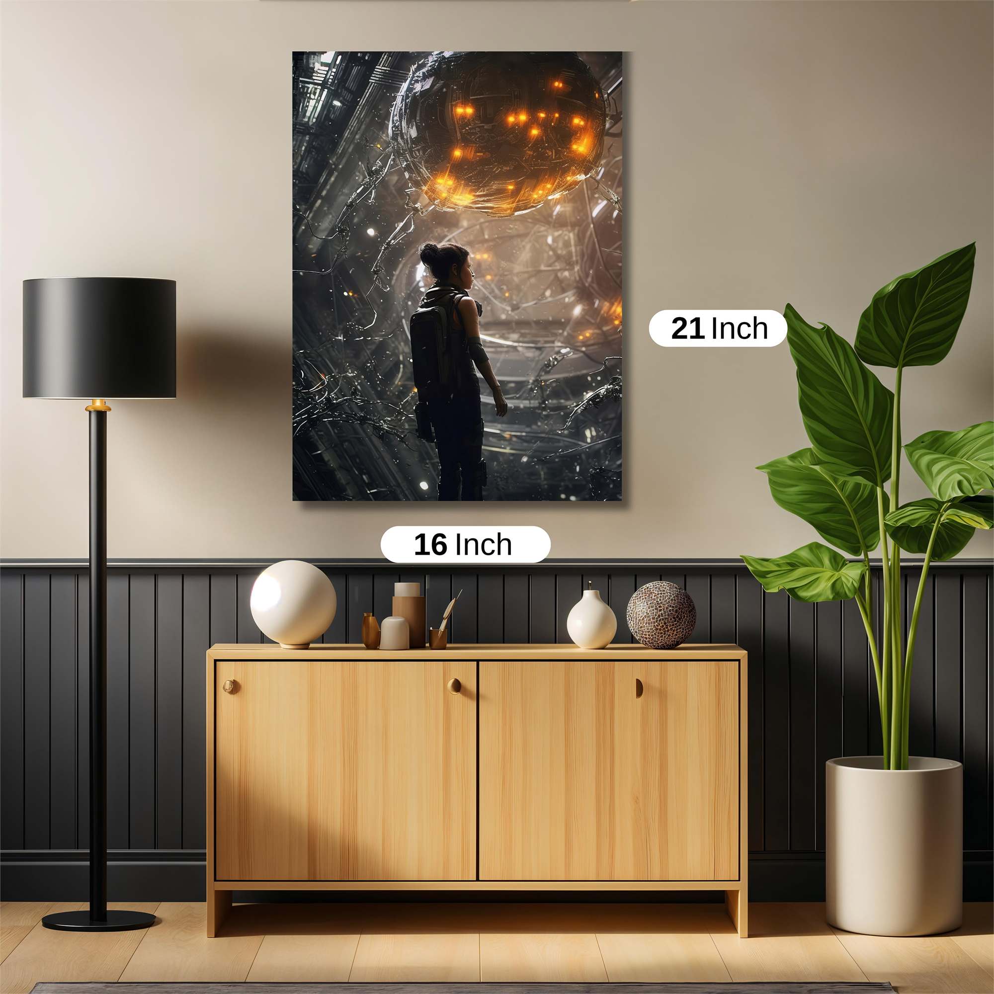 Sphere Awe Safe Wall Magnetic / M