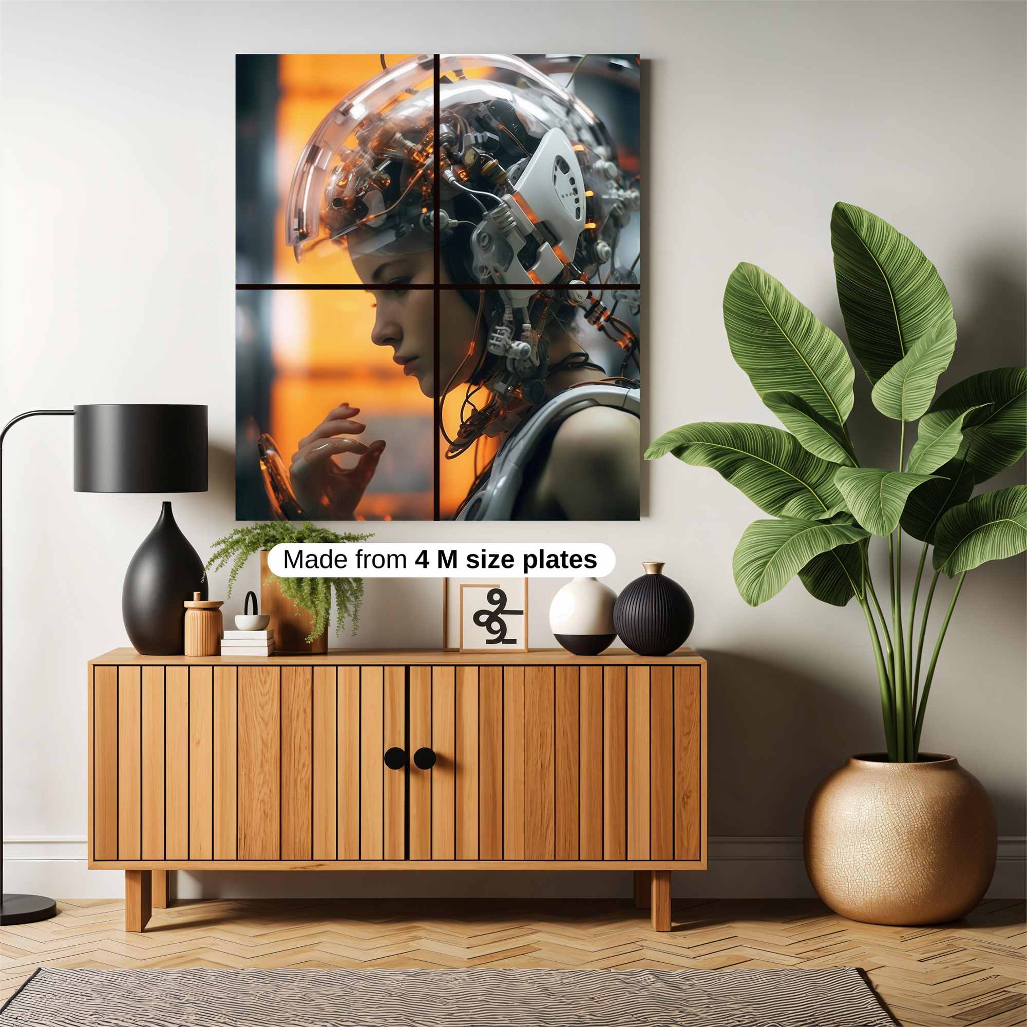 Cyber Enigma Safe Wall Magnetic / M