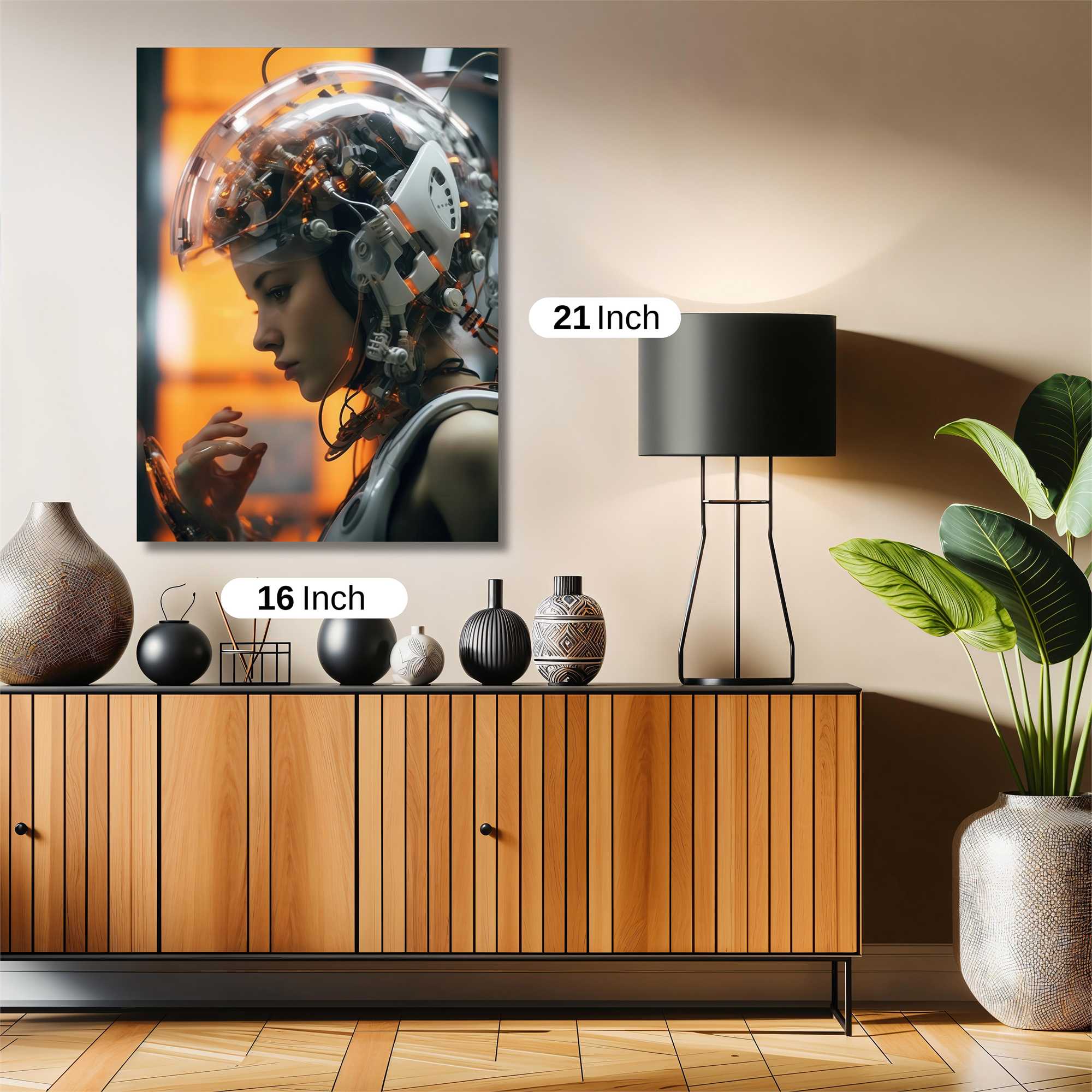 Cyber Enigma Safe Wall Magnetic / M