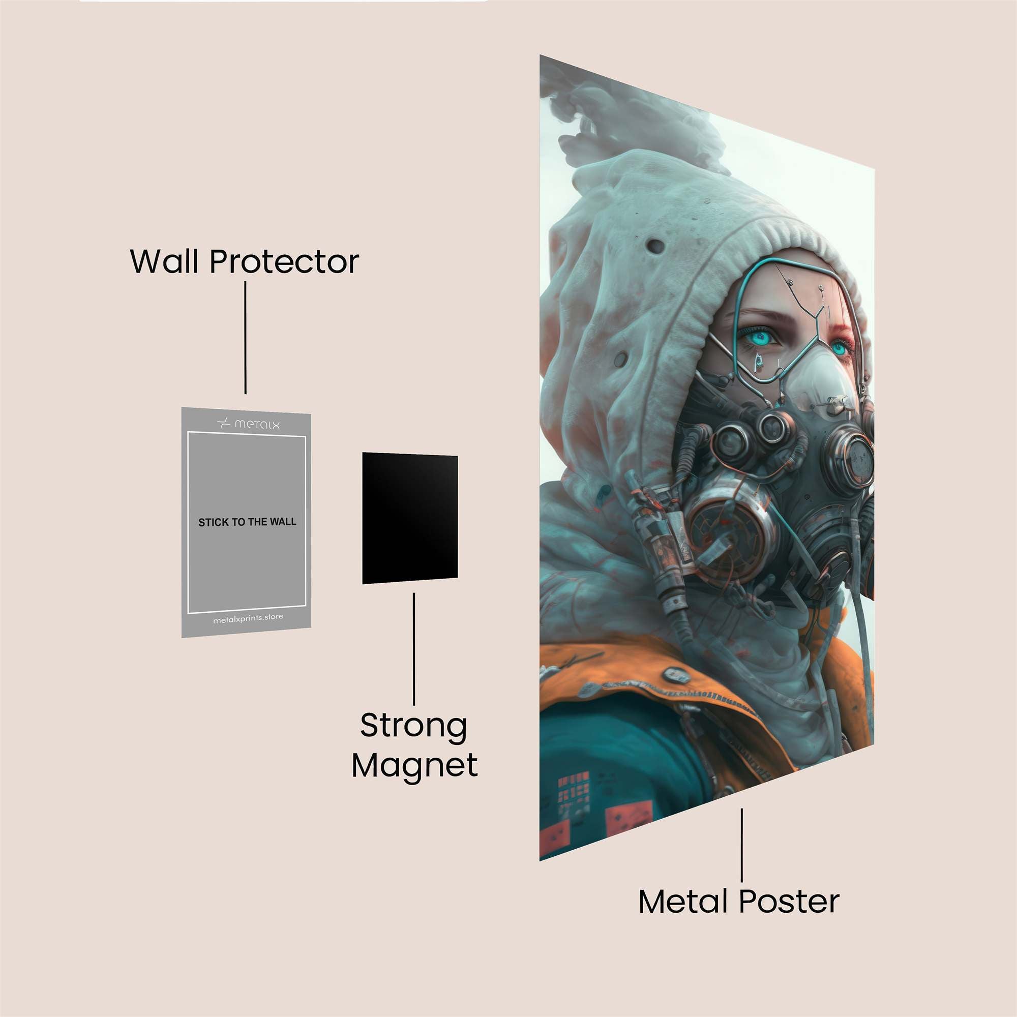 Cyberpunk Serenity Safe Wall Magnetic / M