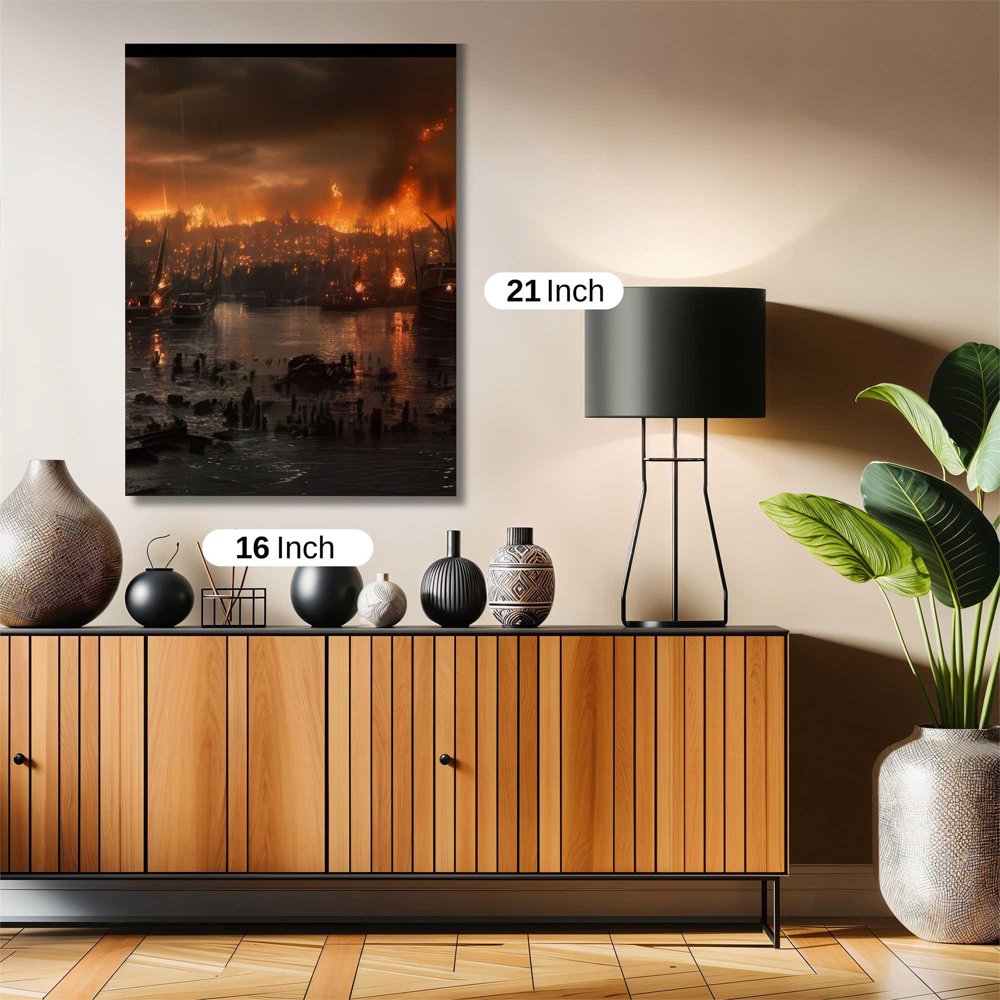 Tuscan Tranquil Safe Wall Magnetic / M