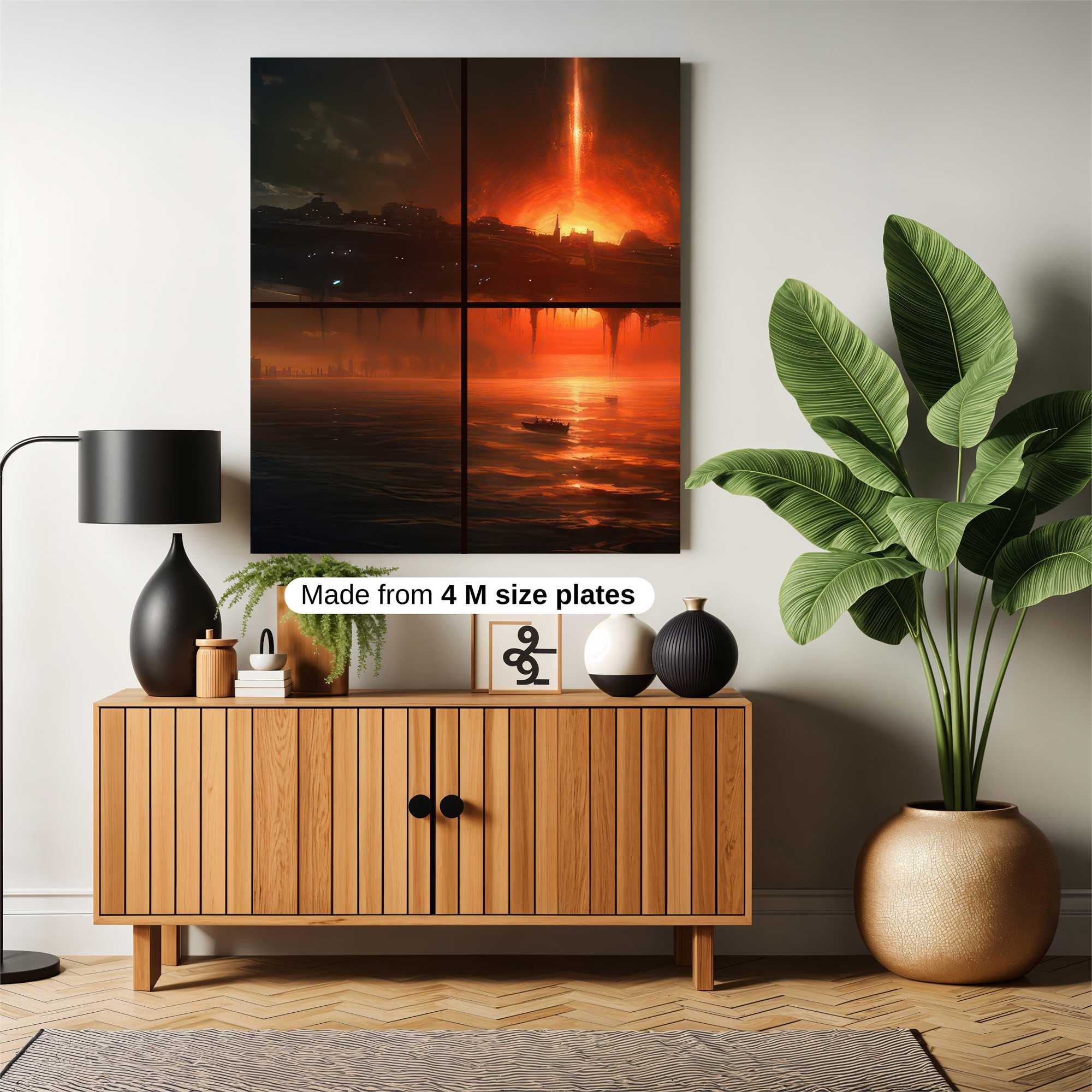 Sunset Serenity Safe Wall Magnetic / M