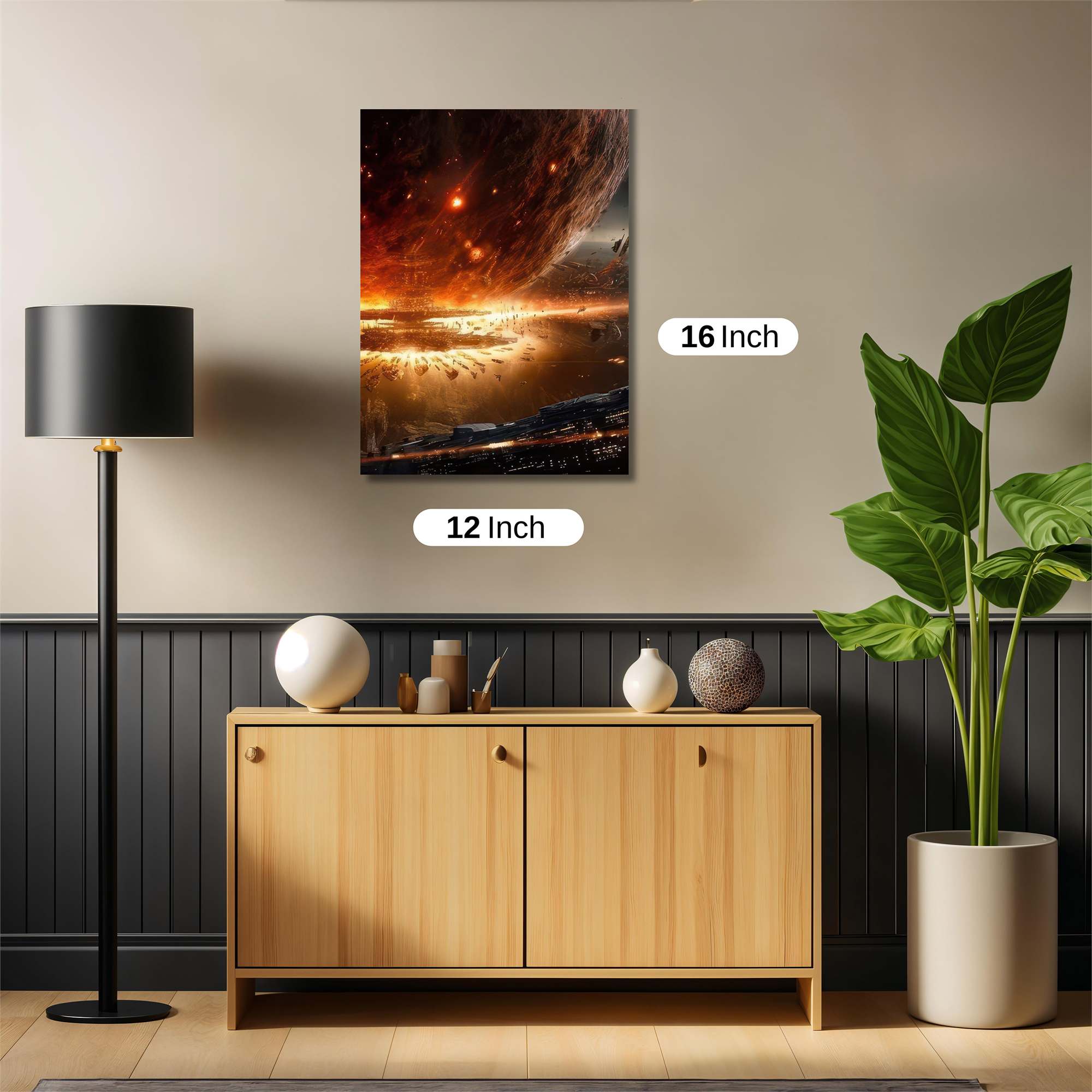 Cottage Serenity Safe Wall Magnetic / M