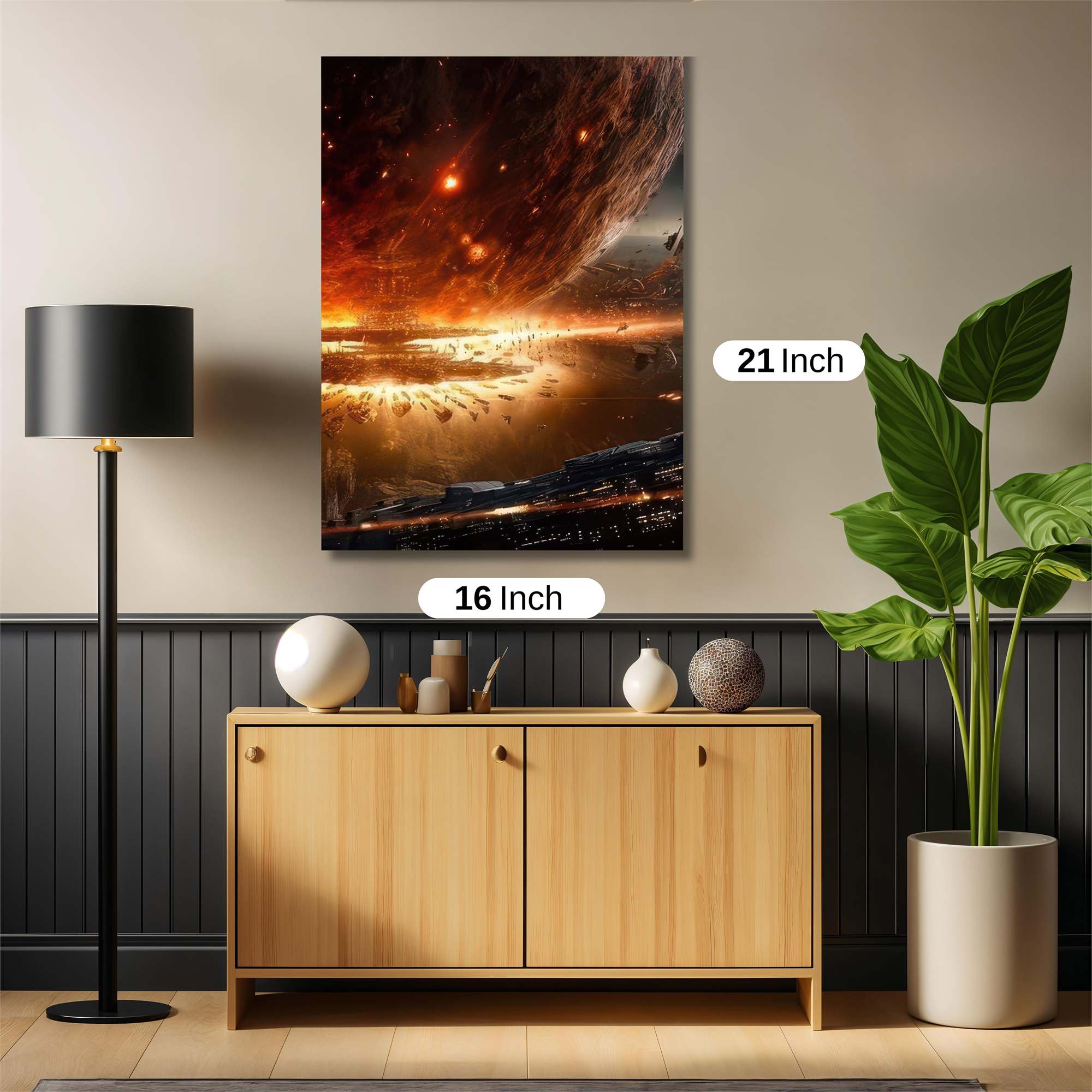 Cottage Serenity Safe Wall Magnetic / M