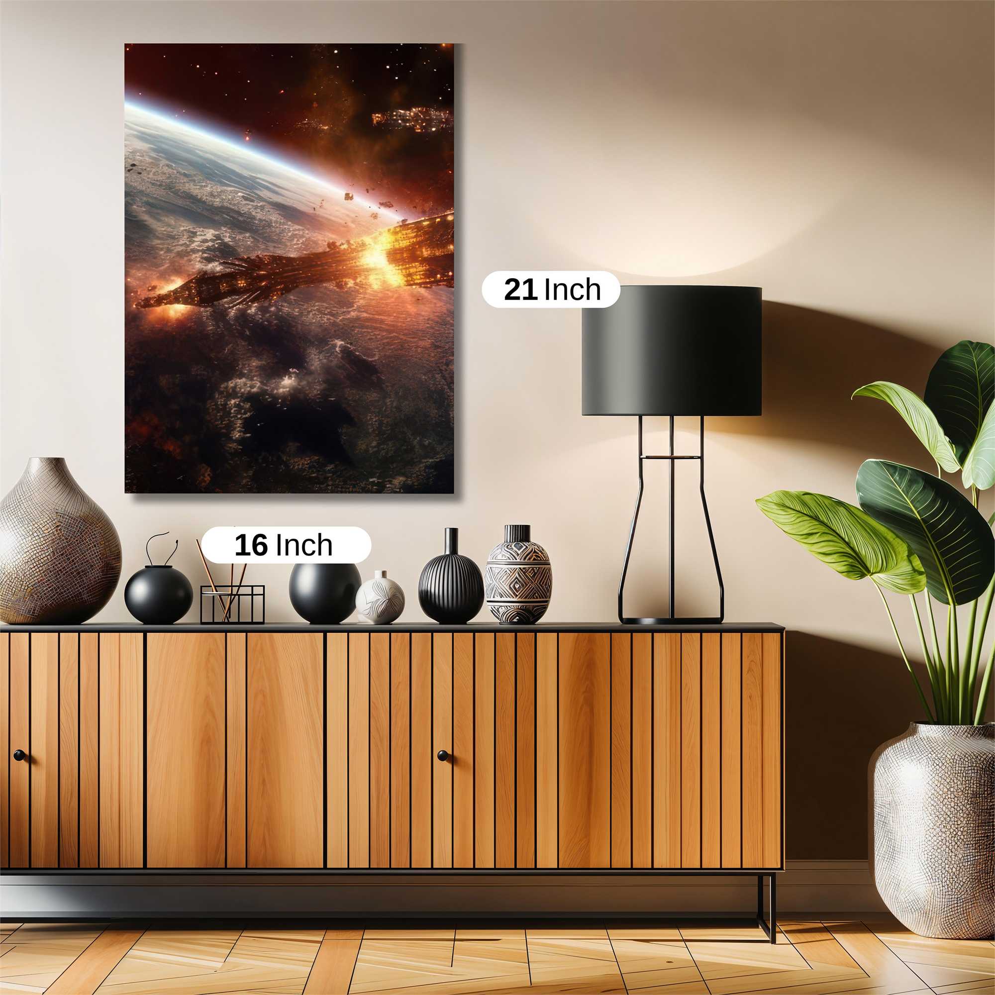 Moonlit Serenity Safe Wall Magnetic / M