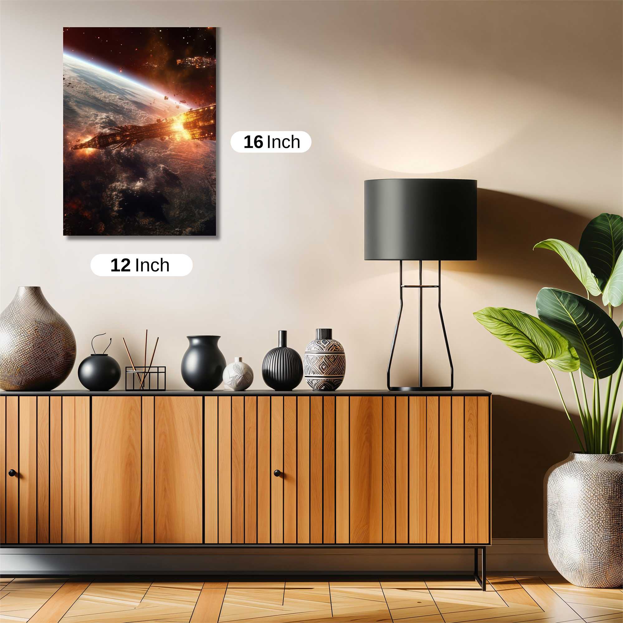 Moonlit Serenity Safe Wall Magnetic / M