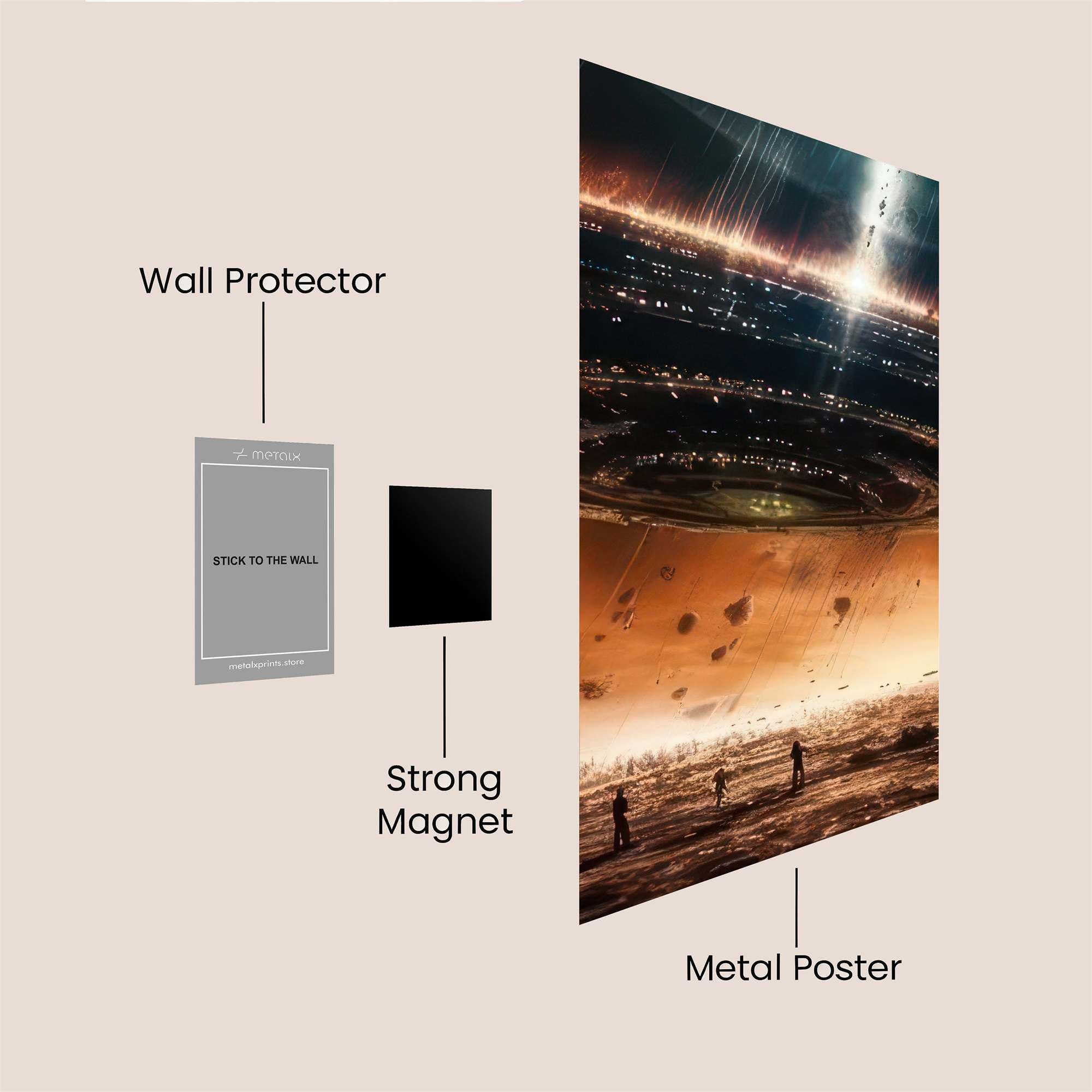 Dragon Majesty Safe Wall Magnetic / M