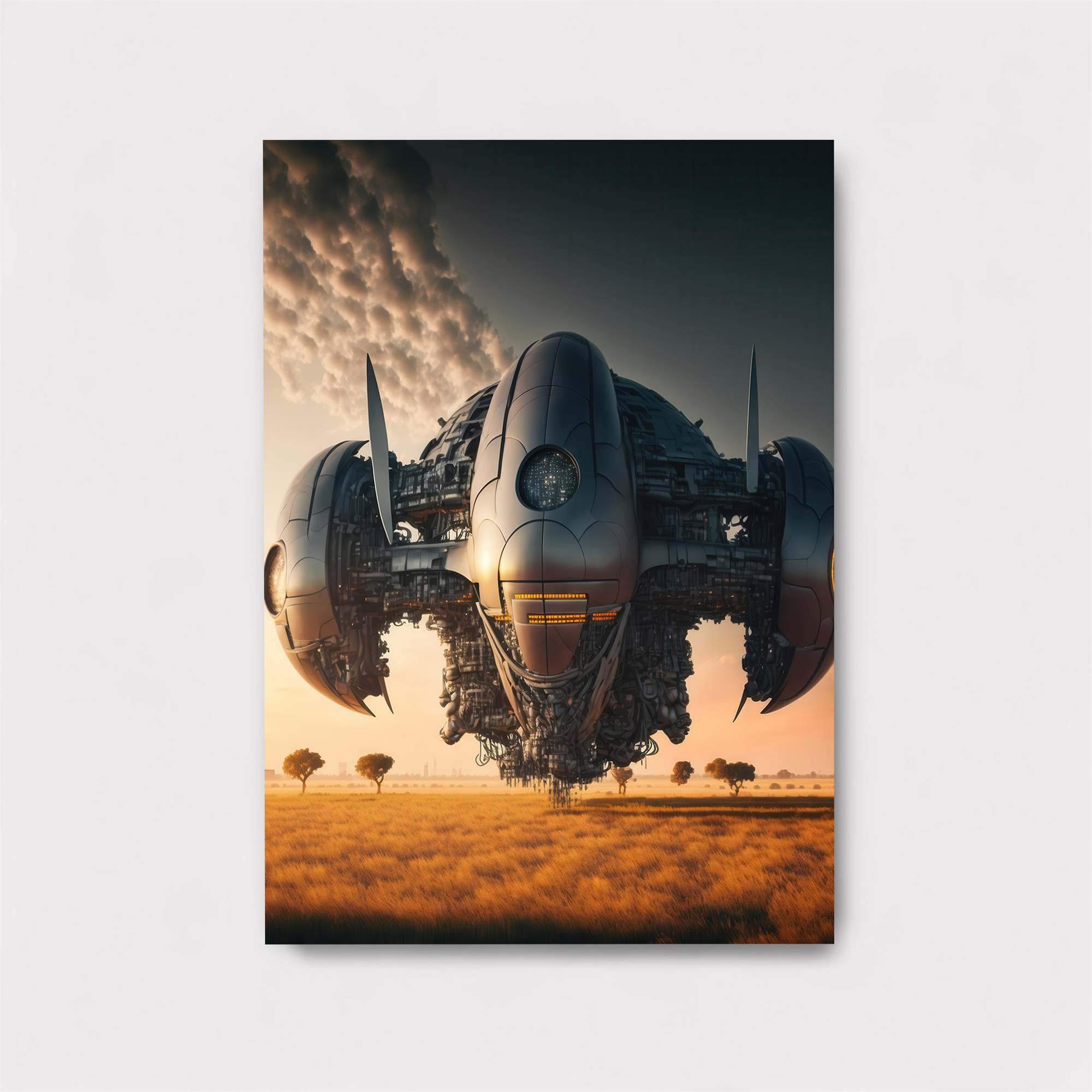 Alien Arrival Safe Wall Magnetic / M