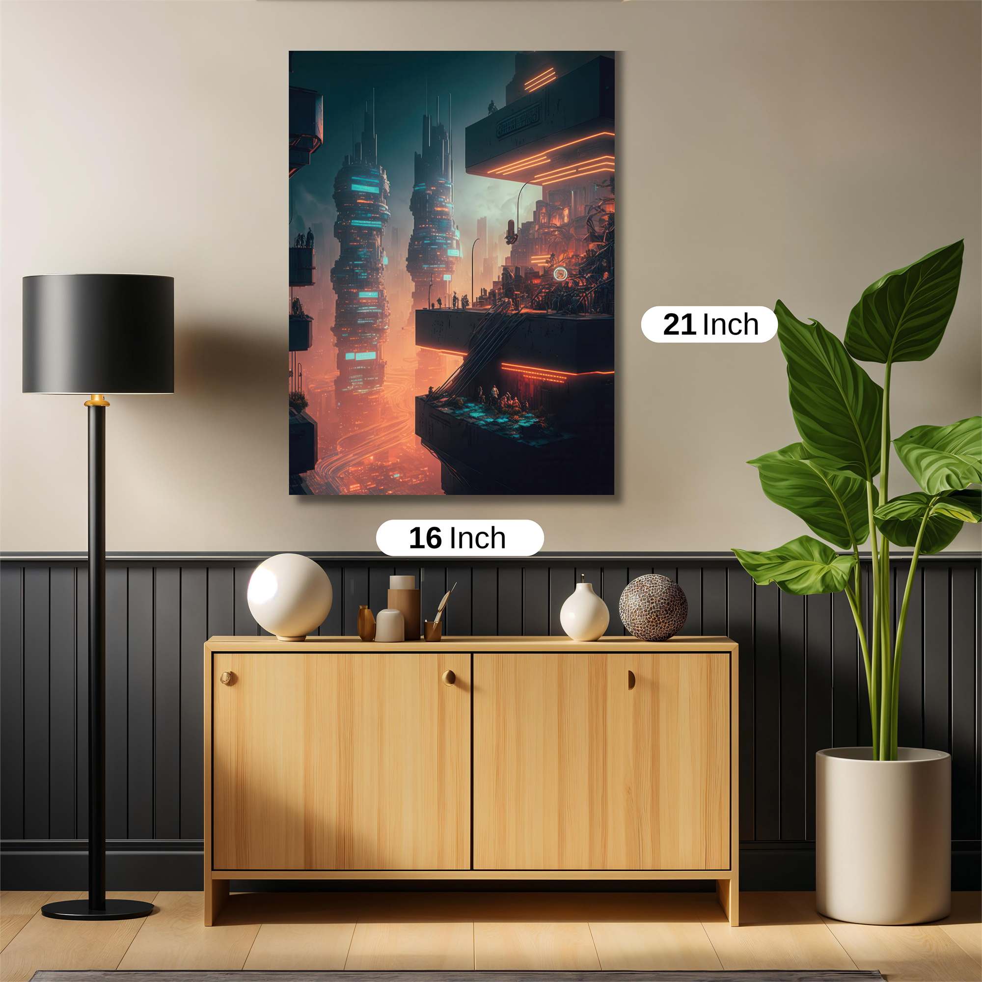 Cyberpunk Serenity Safe Wall Magnetic / M