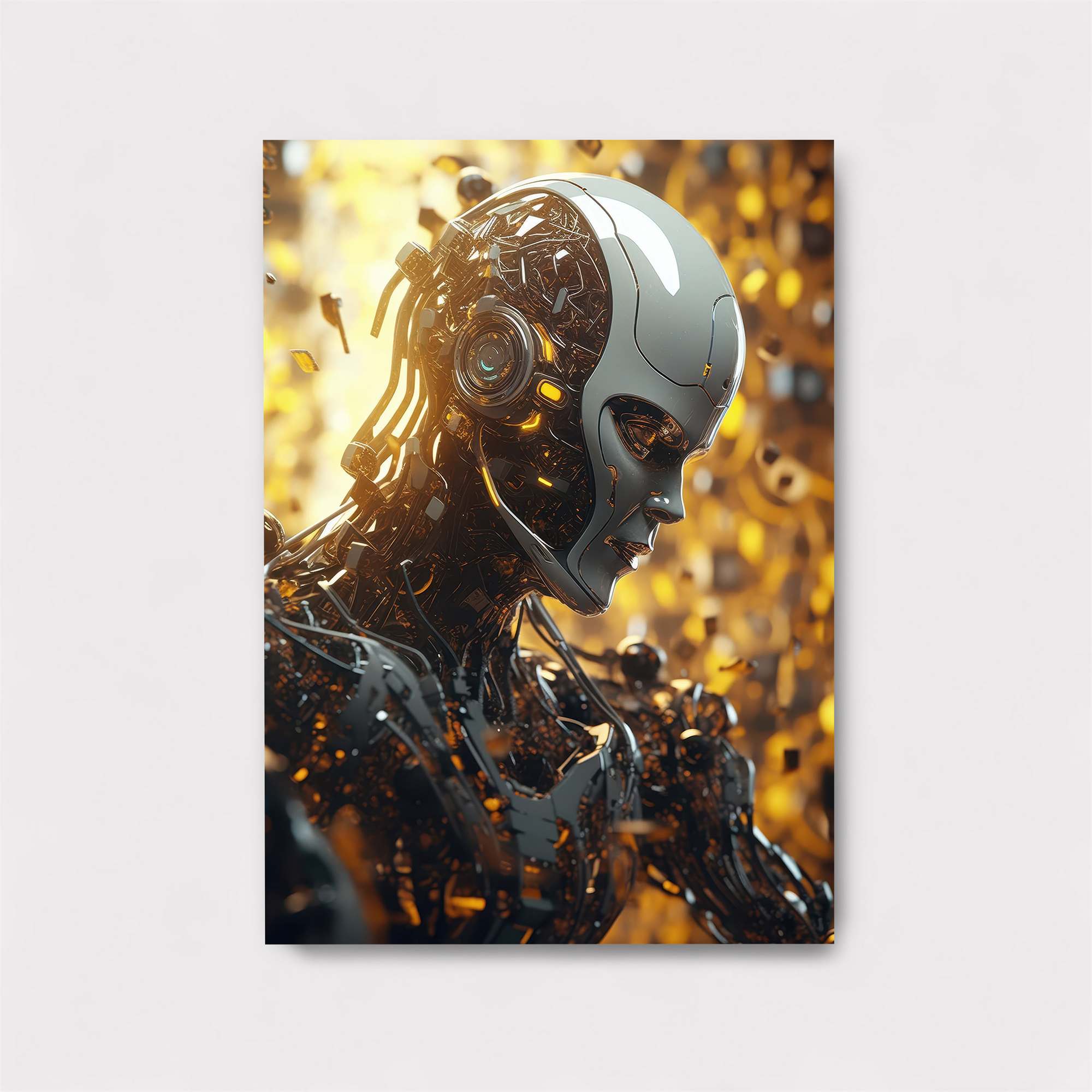 Cyber Serenity Safe Wall Magnetic / M