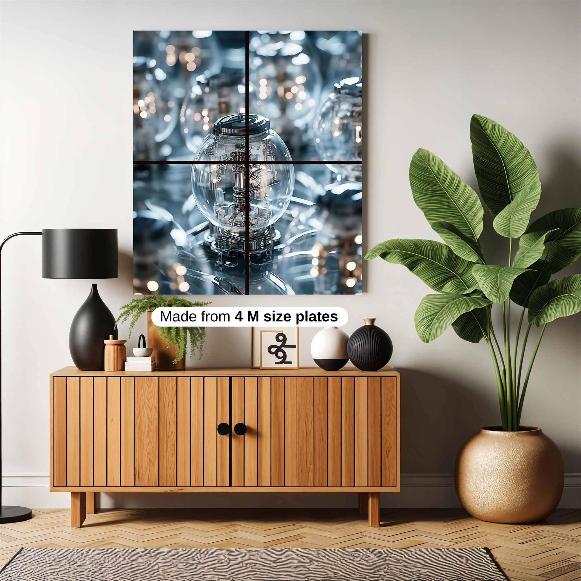 Gadget Gleam Safe Wall Magnetic / M