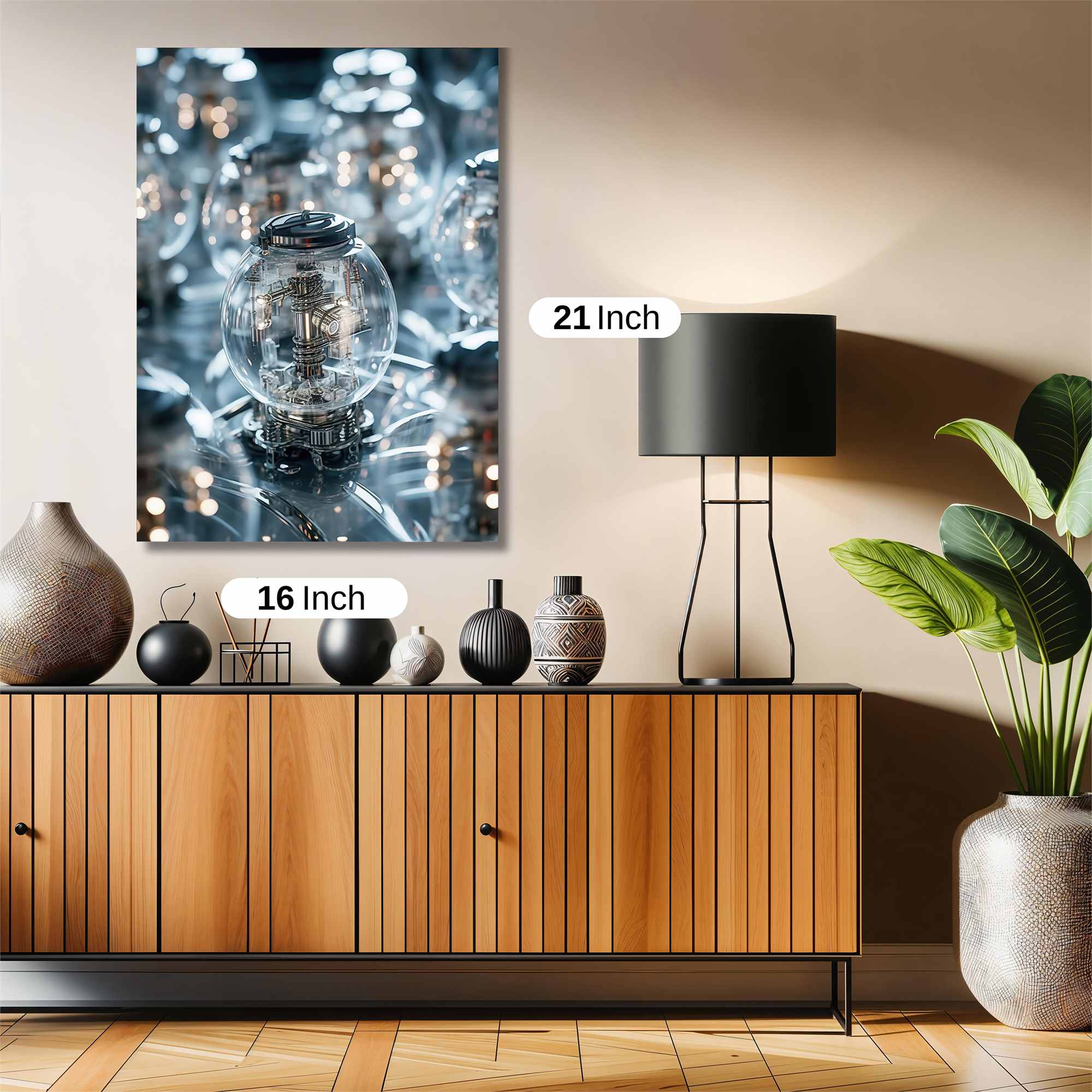 Gadget Gleam Safe Wall Magnetic / M