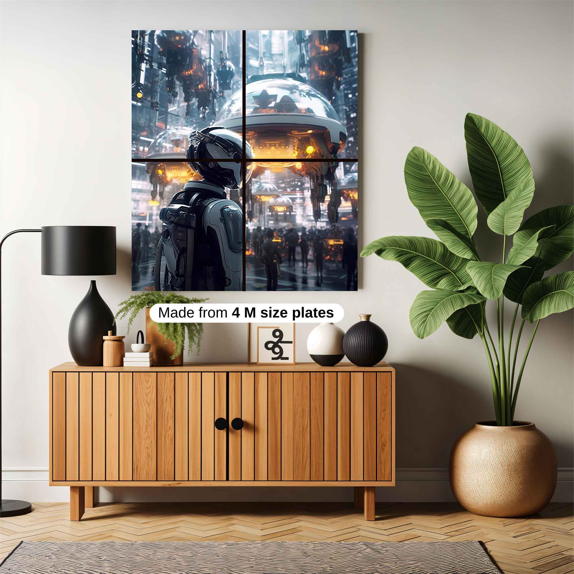 Cyberpunk Haven Safe Wall Magnetic / M