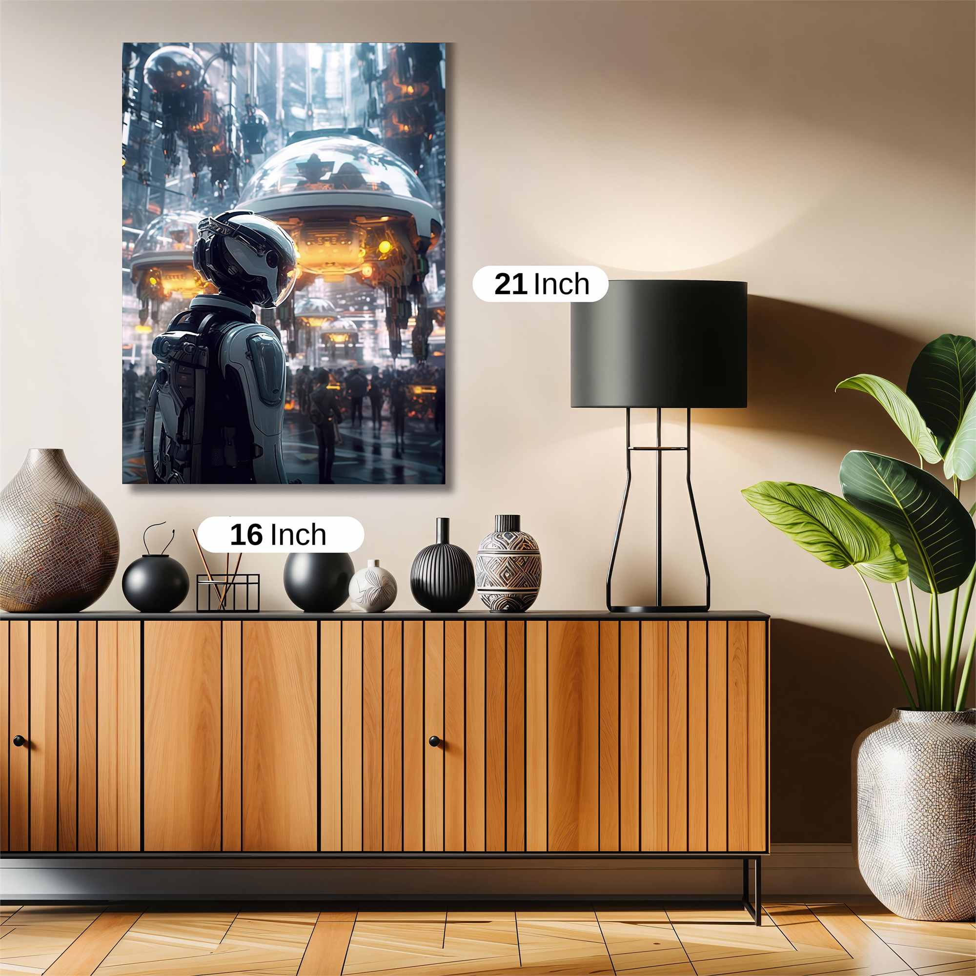 Cyberpunk Haven Safe Wall Magnetic / M