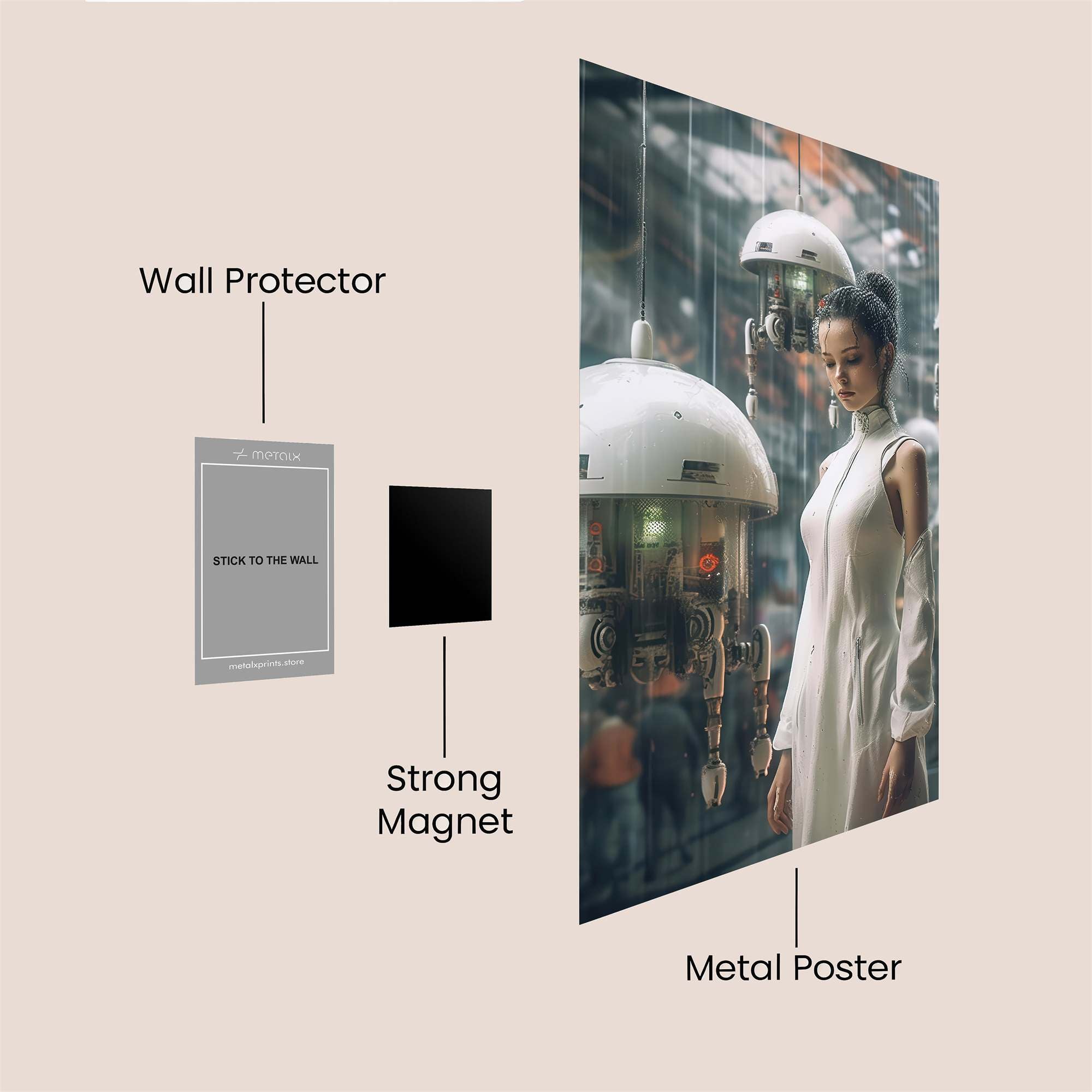 Future Elegance Safe Wall Magnetic / M