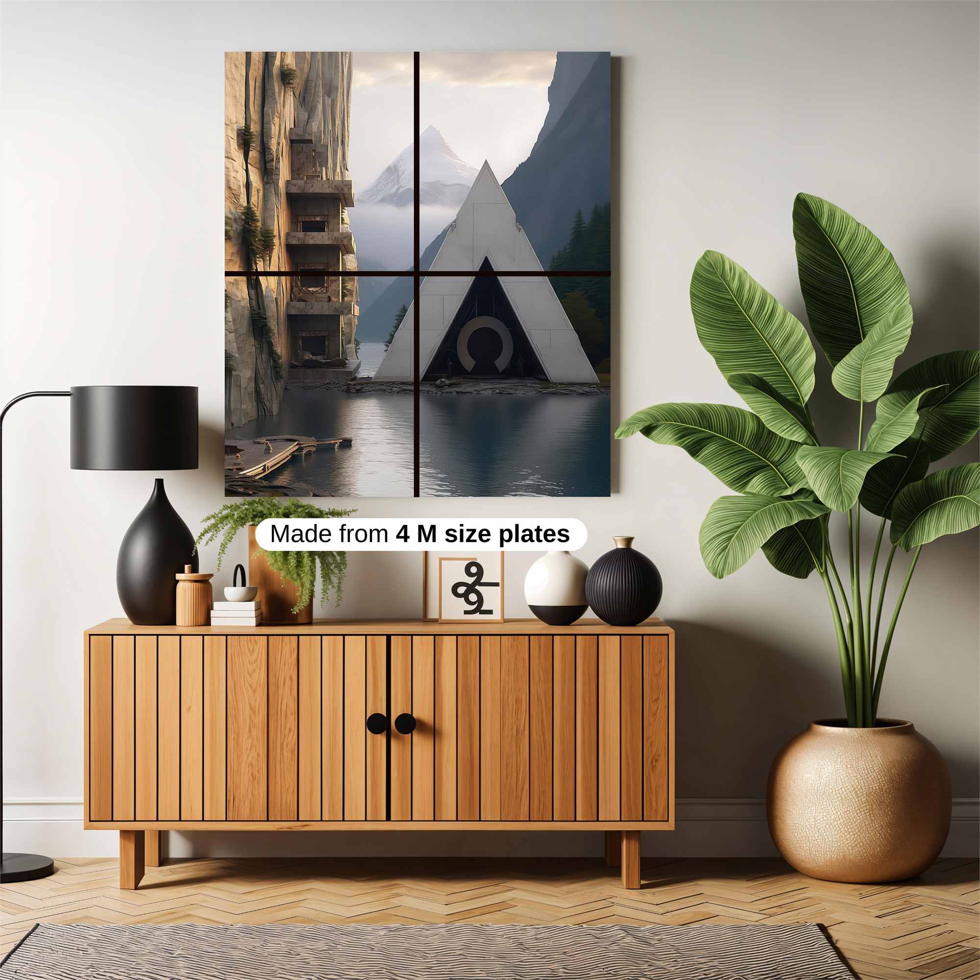 Pyramid Enigma Safe Wall Magnetic / M