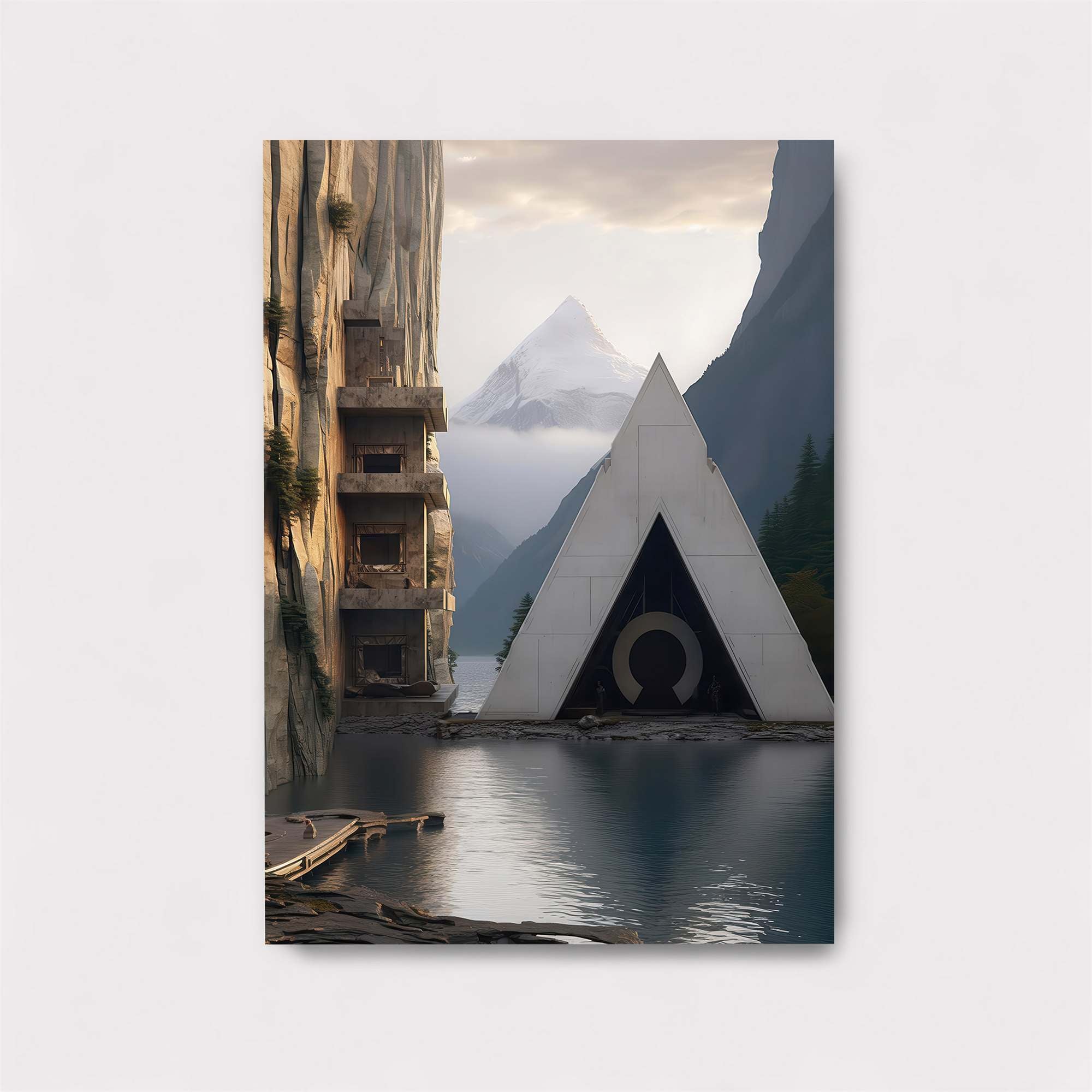 Pyramid Enigma Safe Wall Magnetic / M