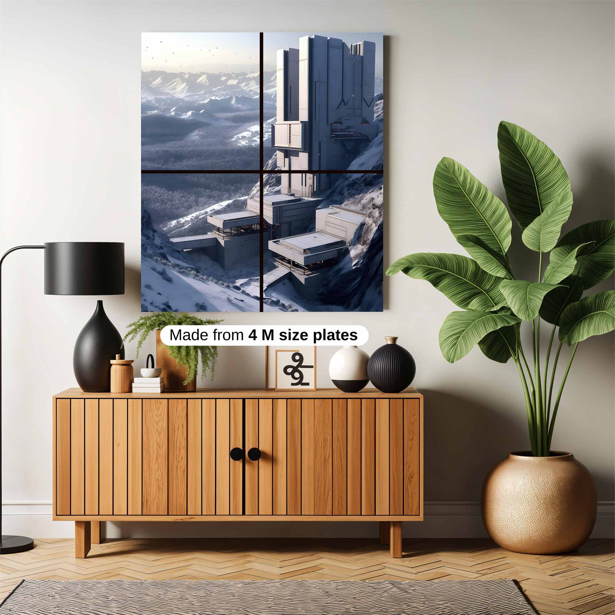 Echoforge Solitude Safe Wall Magnetic / M