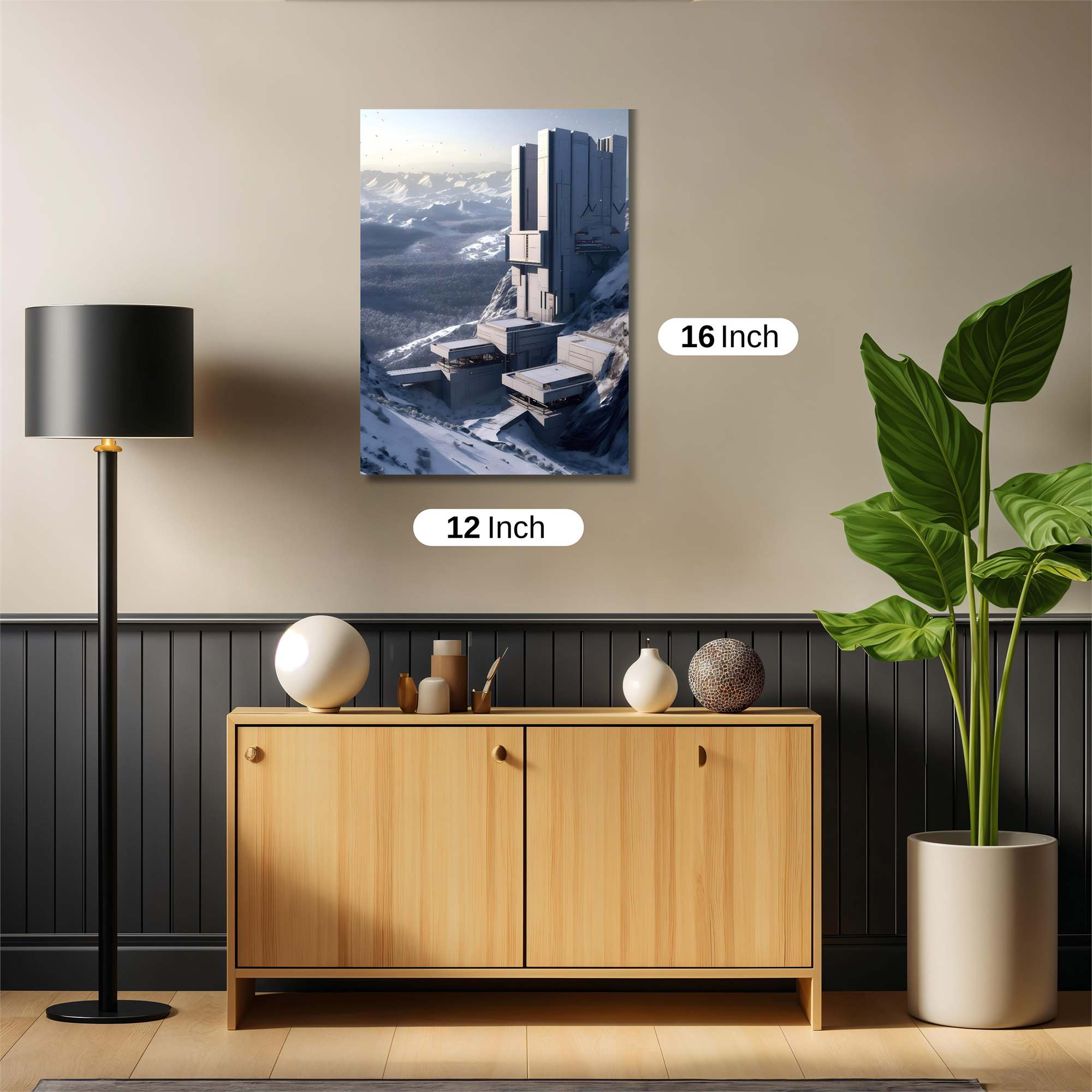 Echoforge Solitude Safe Wall Magnetic / M