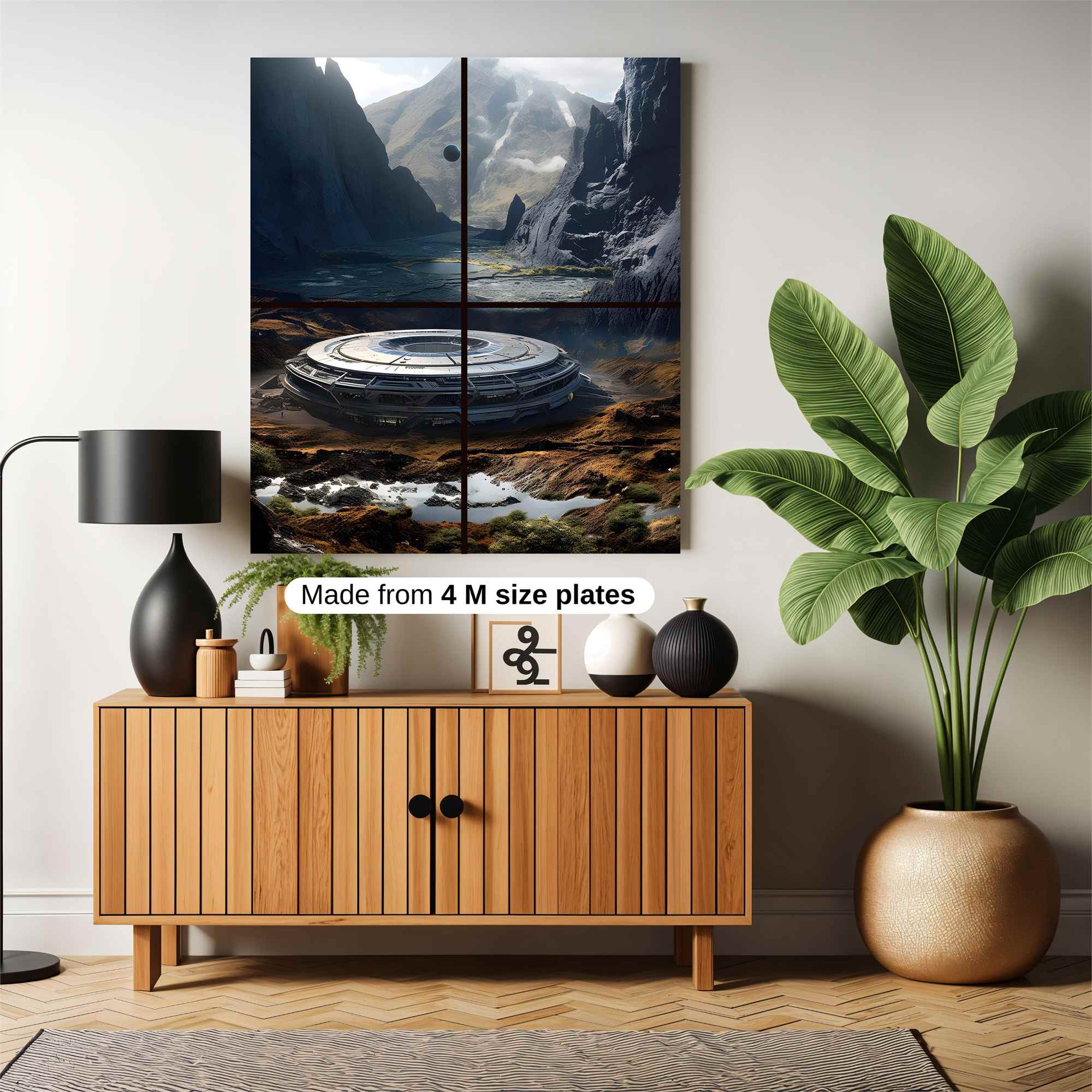 Alien Serenity Safe Wall Magnetic / M