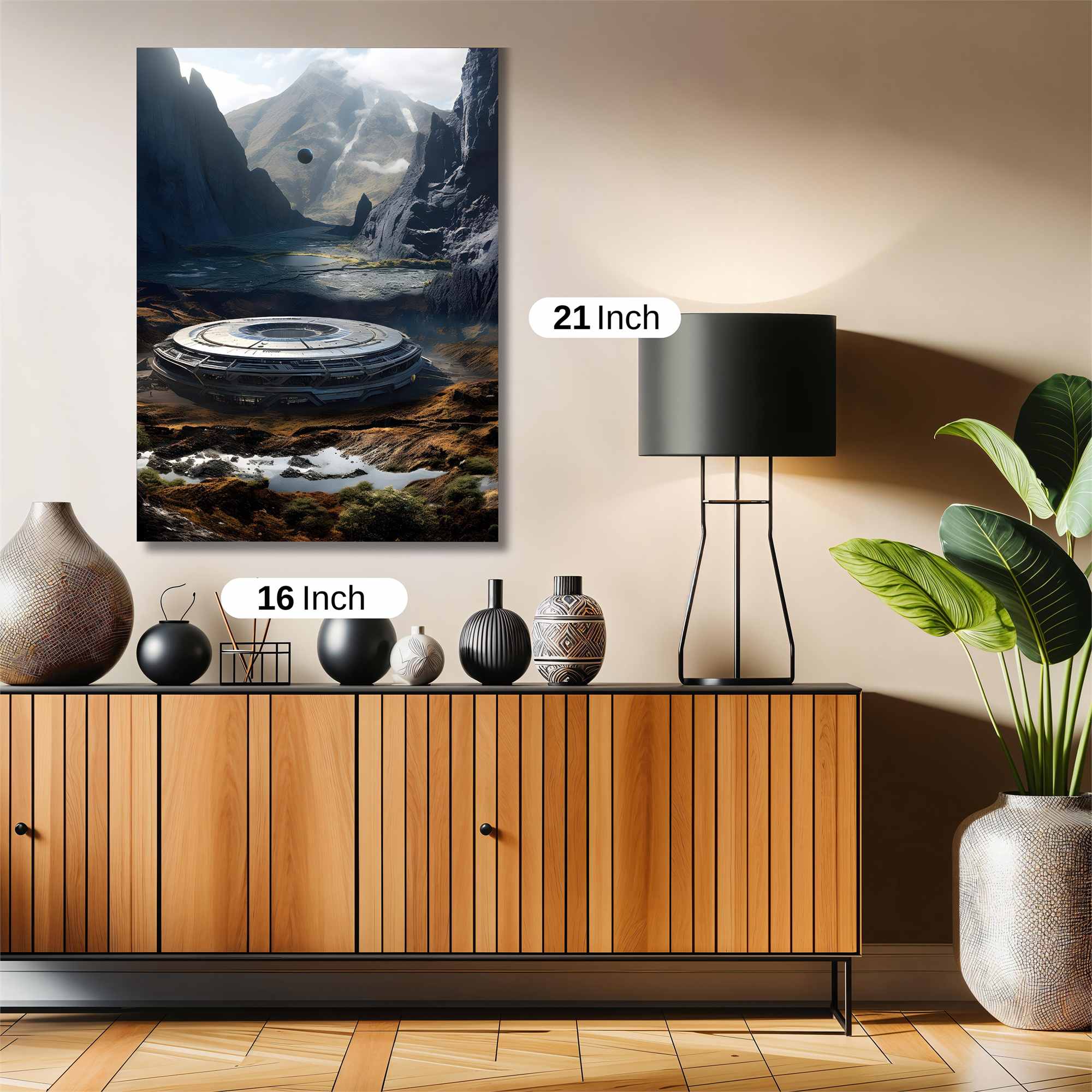 Alien Serenity Safe Wall Magnetic / M
