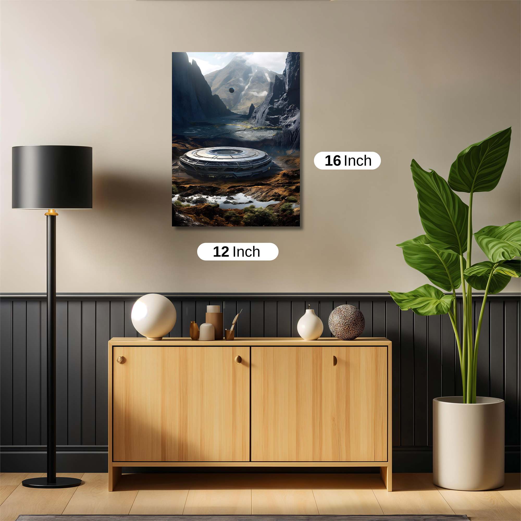 Alien Serenity Safe Wall Magnetic / M