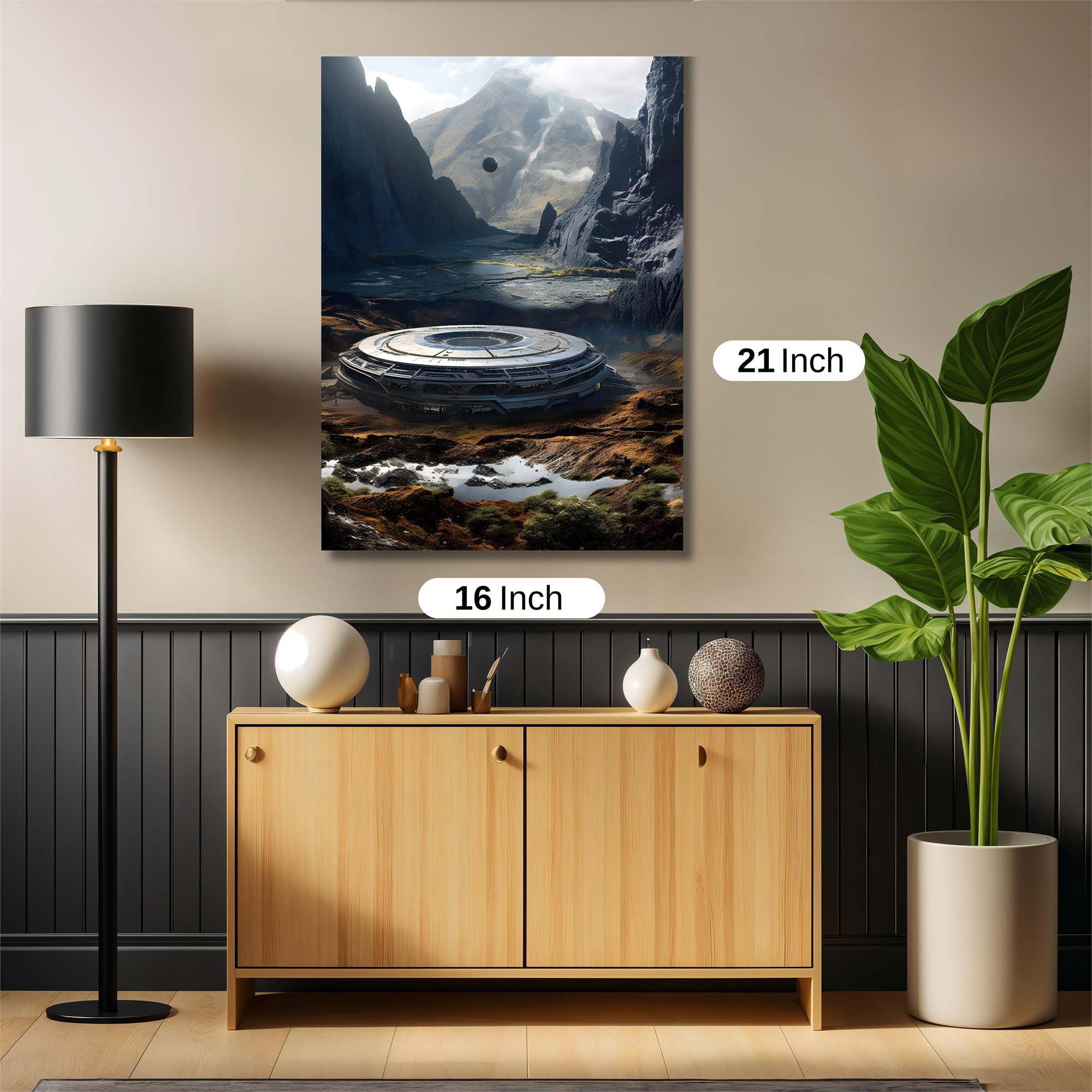 Alien Serenity Safe Wall Magnetic / M