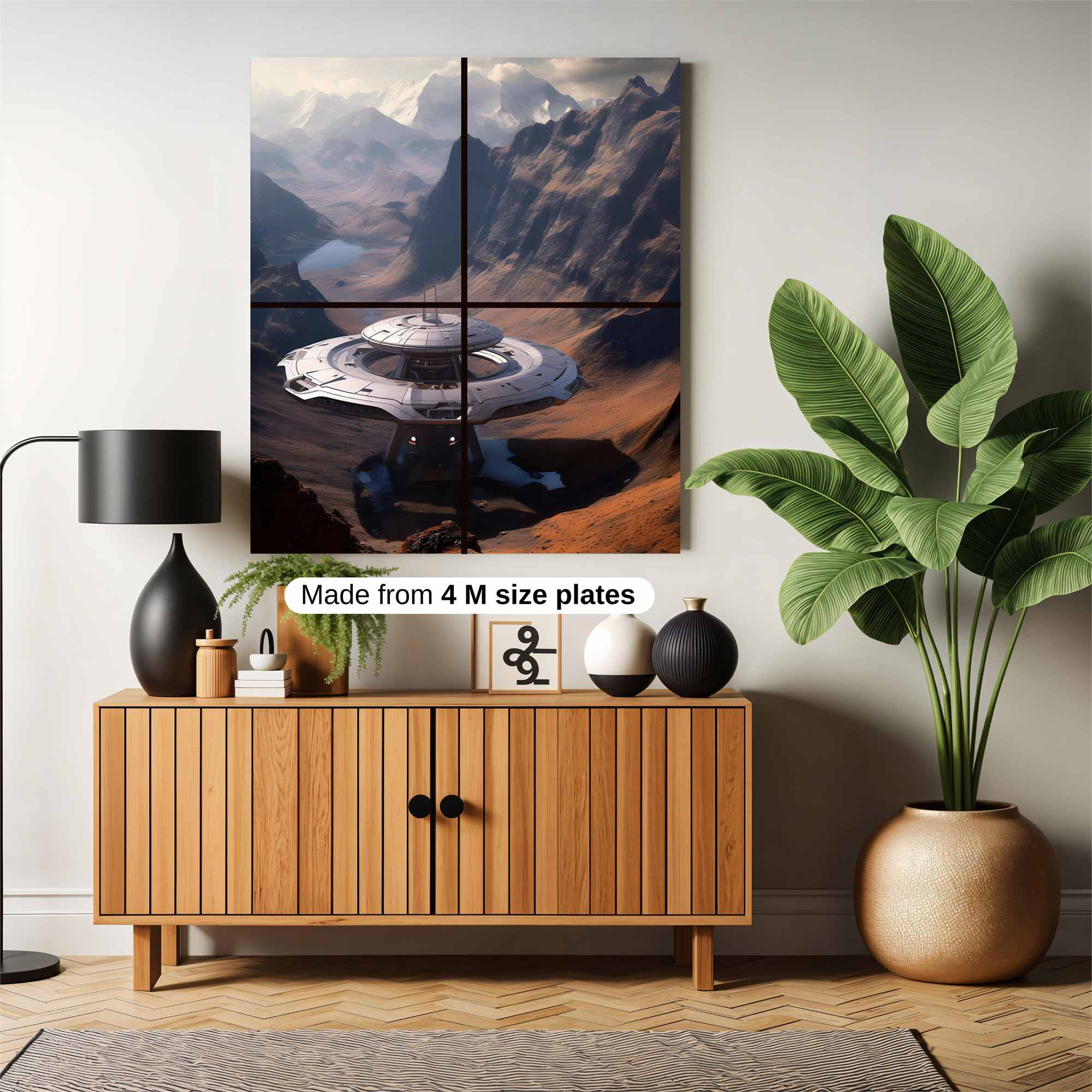 Alien Serenity Safe Wall Magnetic / M