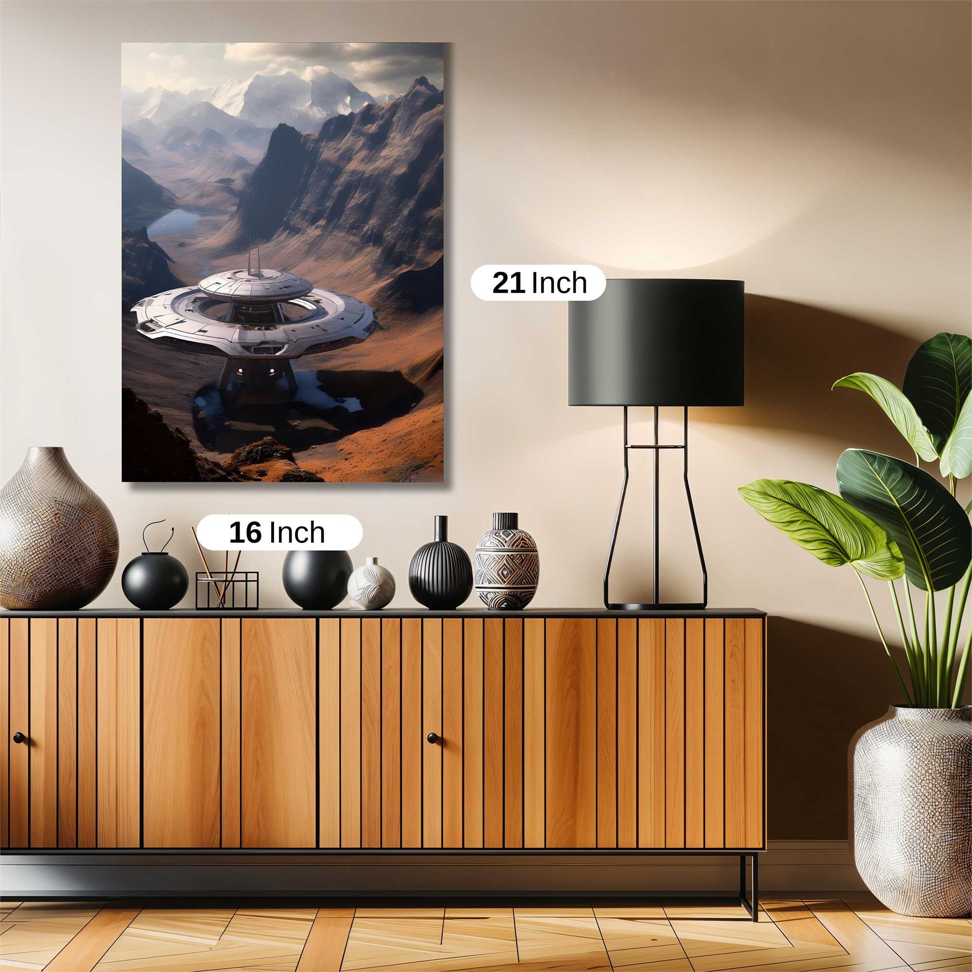 Alien Serenity Safe Wall Magnetic / M
